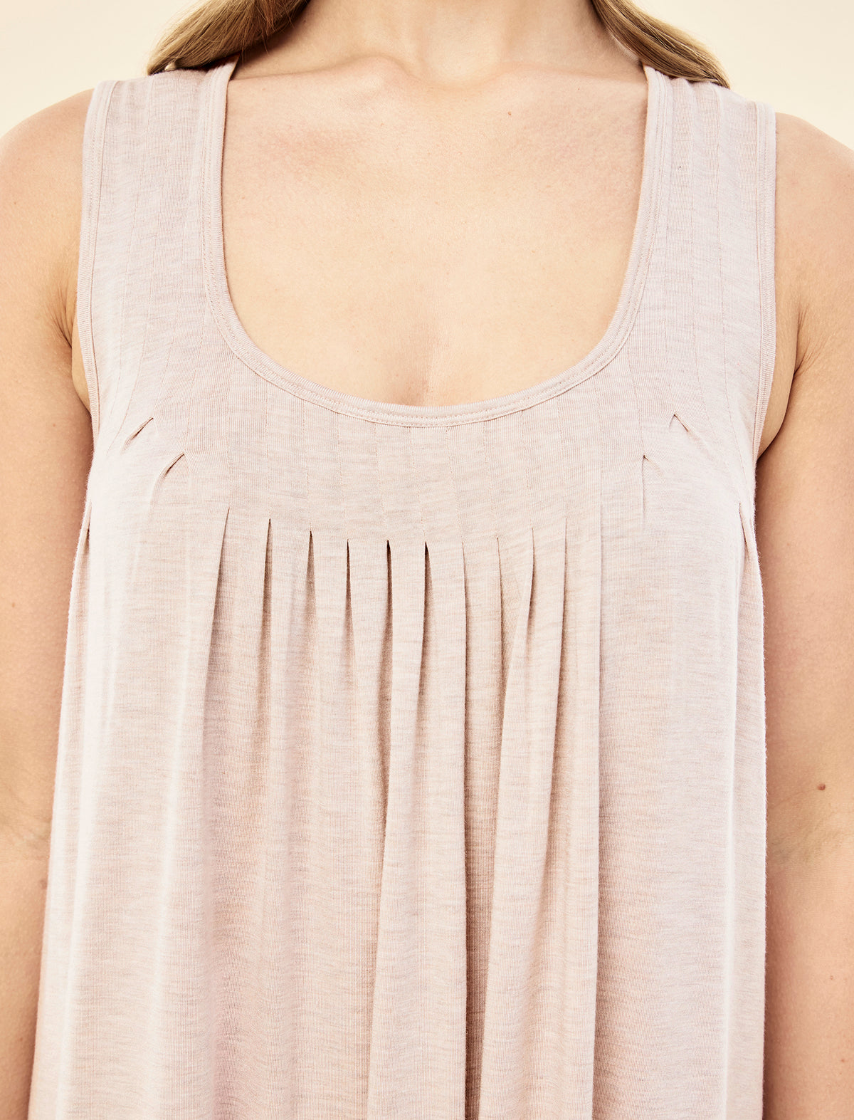 Kate Modal Soft Pleat Front Nightie