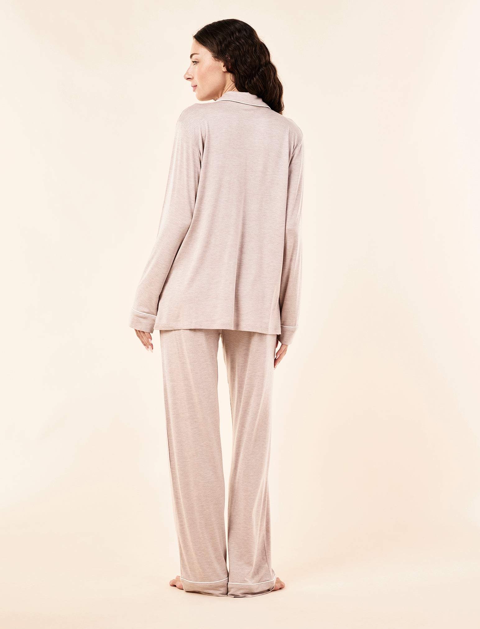 Kate Modal Soft Full Length PJ Set