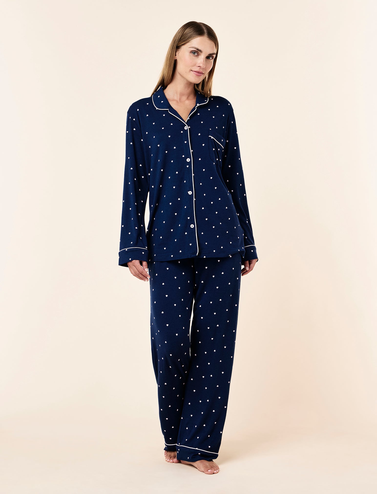 Kate Modal Soft Full Length PJ Set