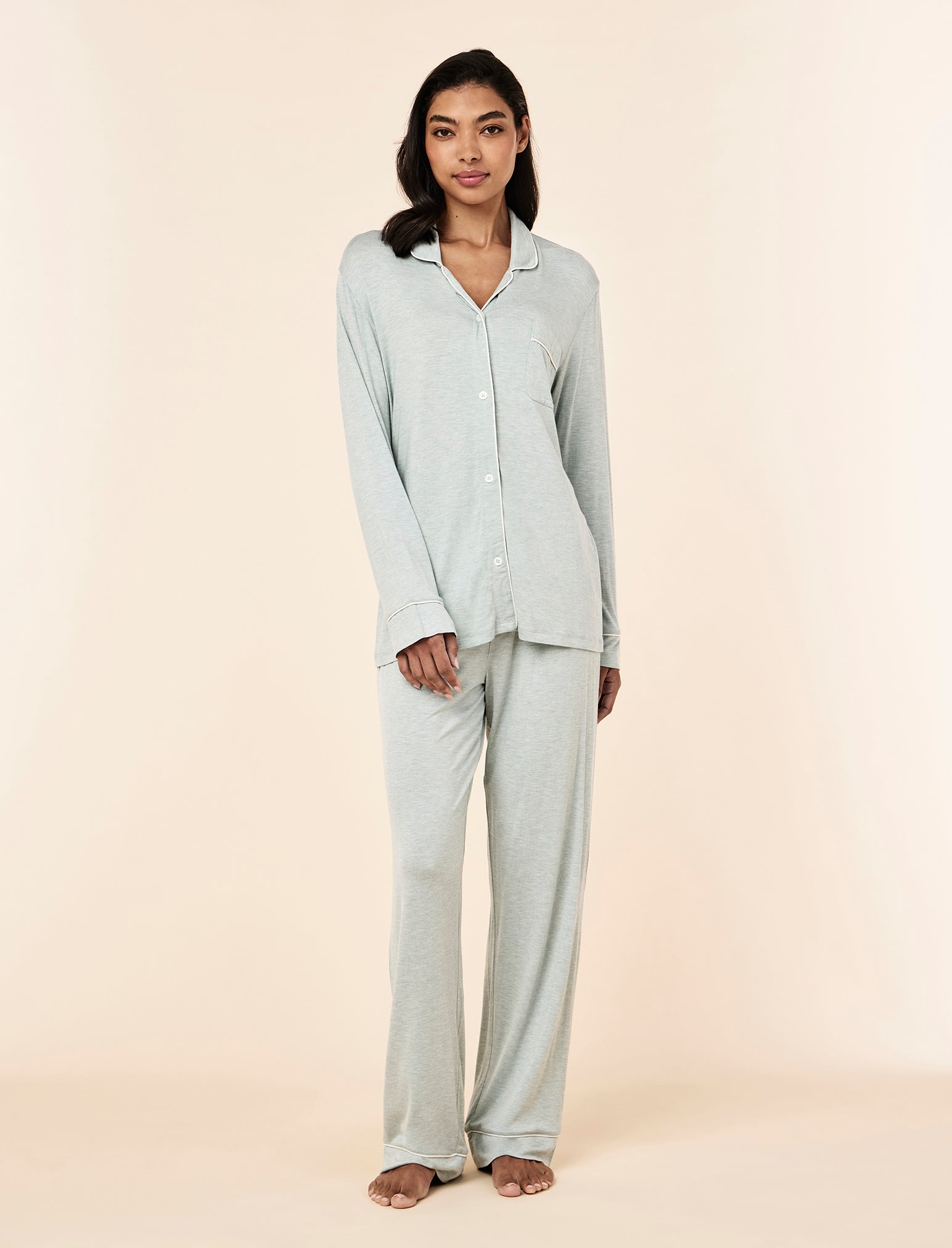 Kate Modal Soft Full Length PJ Set
