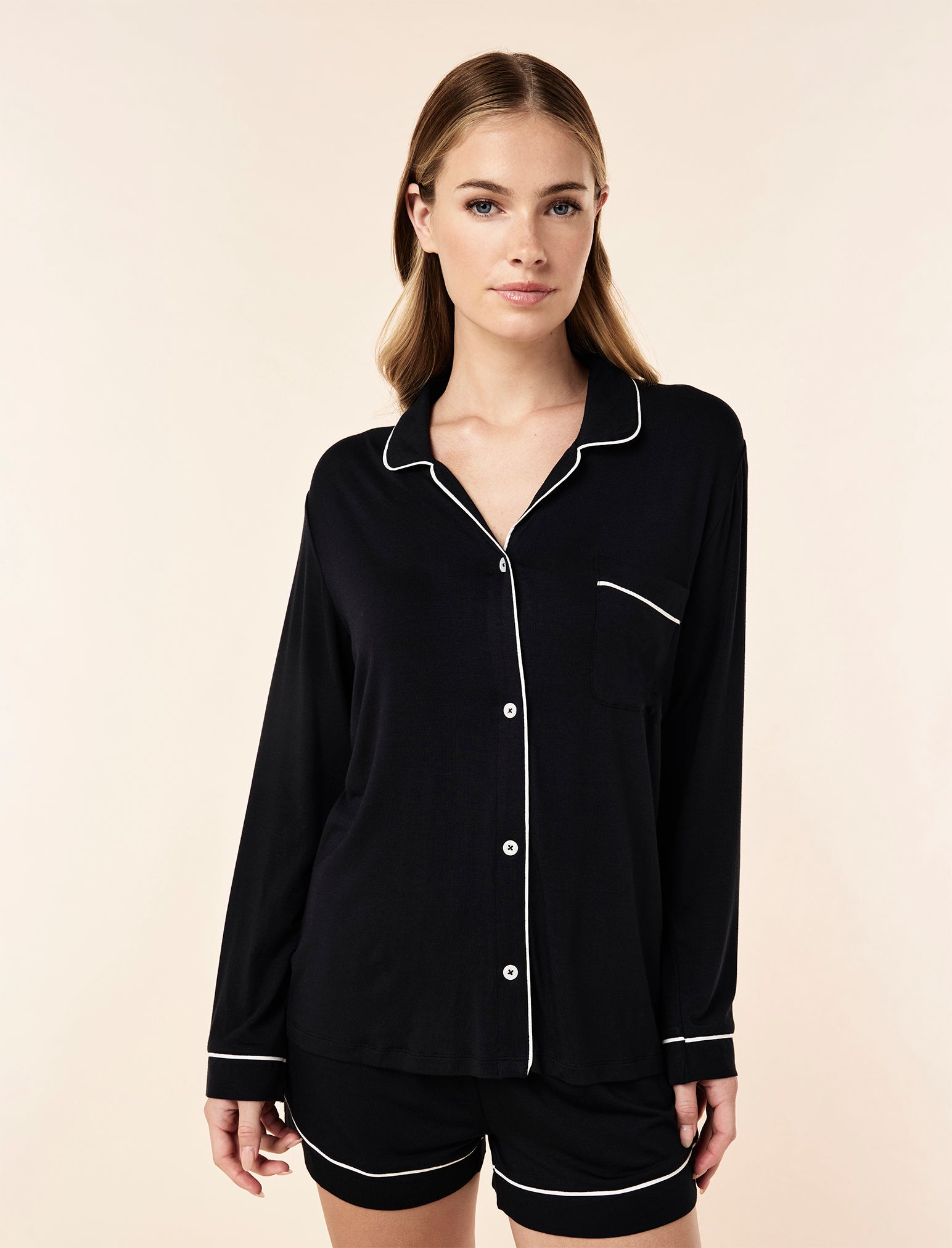 Modal Kate Long Sleeve Top and Boxer Set