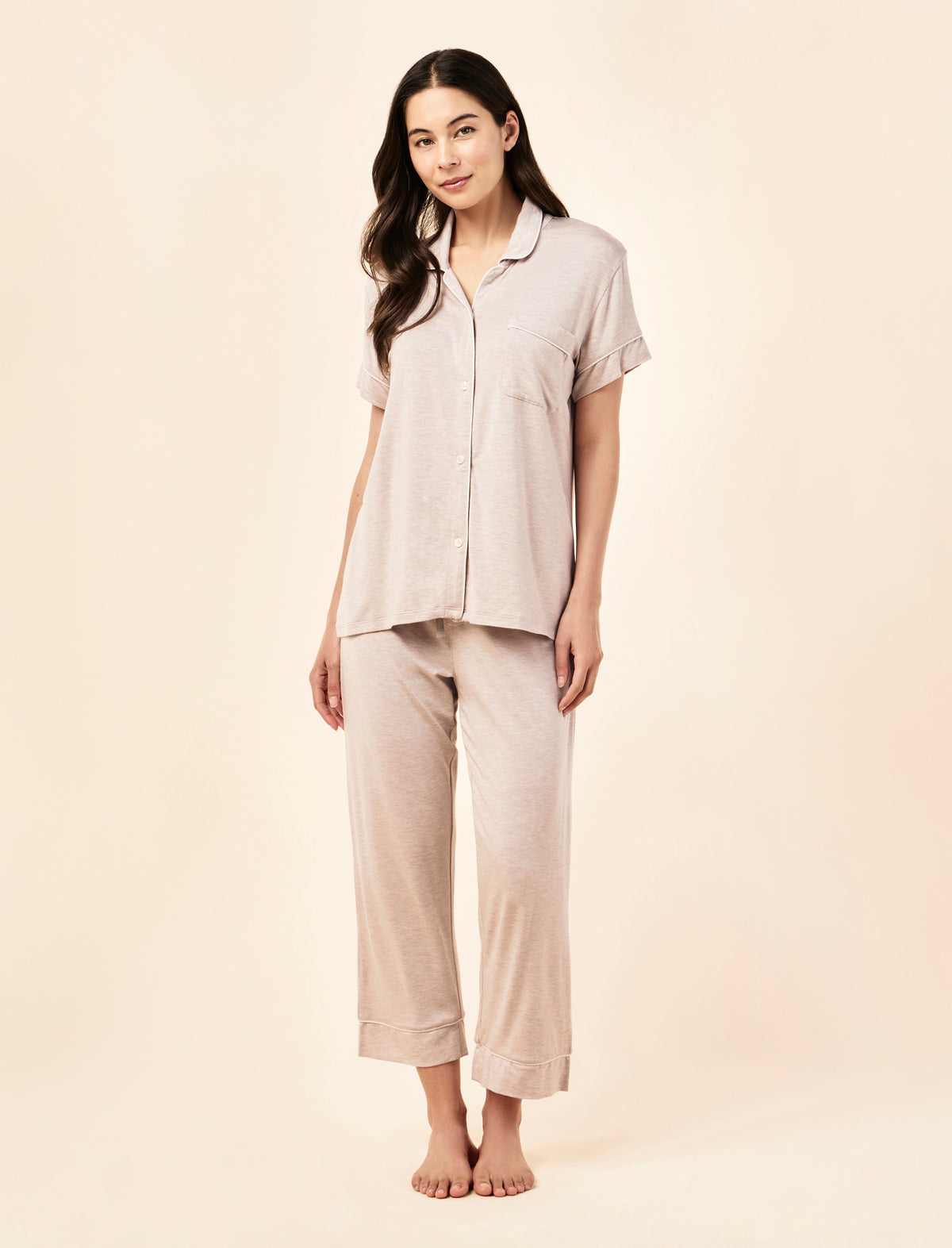Kate Modal Soft Crop PJ Set