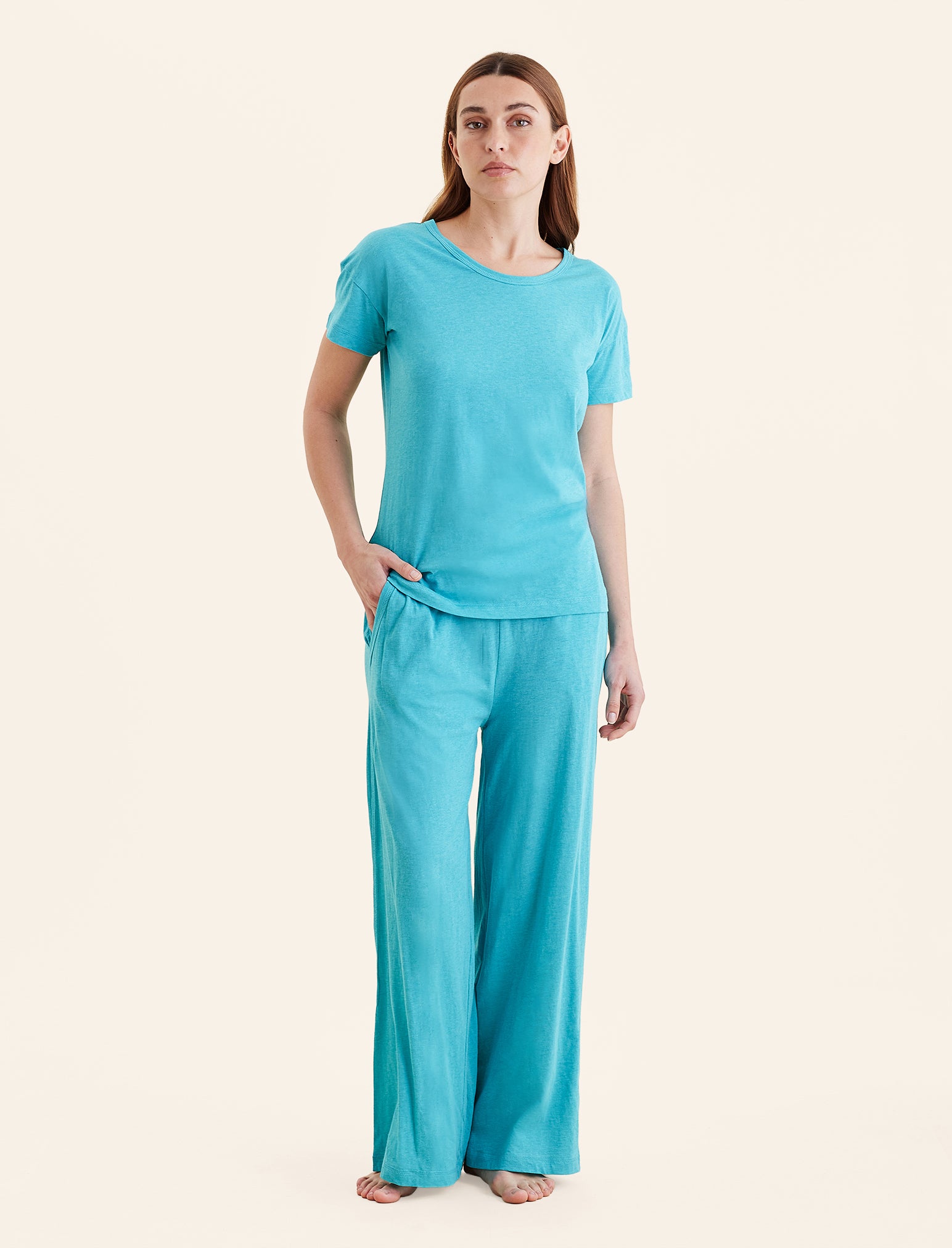 Jada Organic Cotton Knit Tee