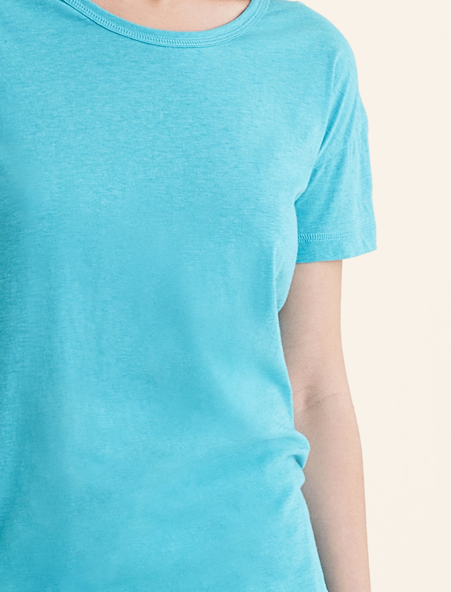 Jada Organic Cotton Knit Tee
