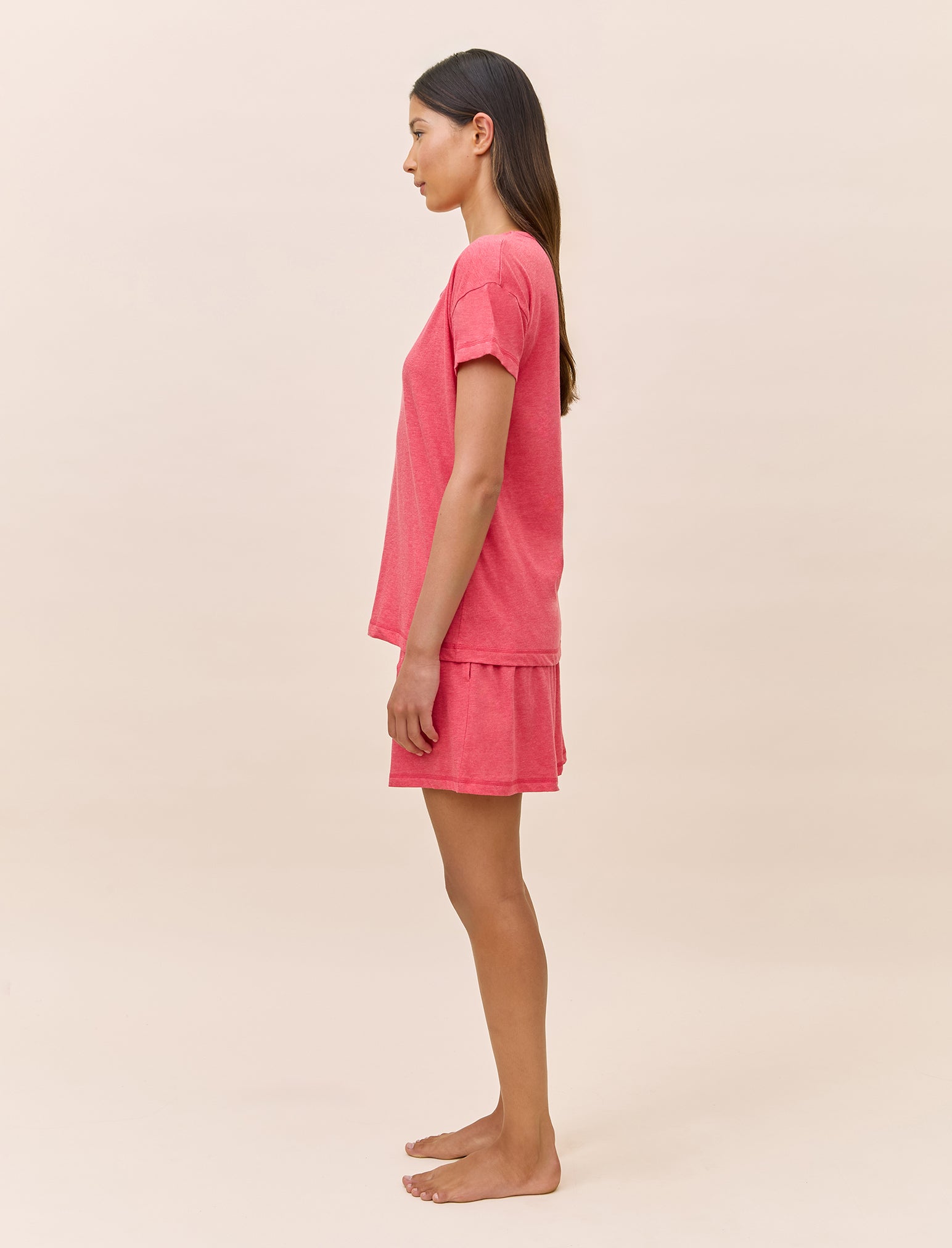 Jada Organic Cotton Knit Boxer PJ Set