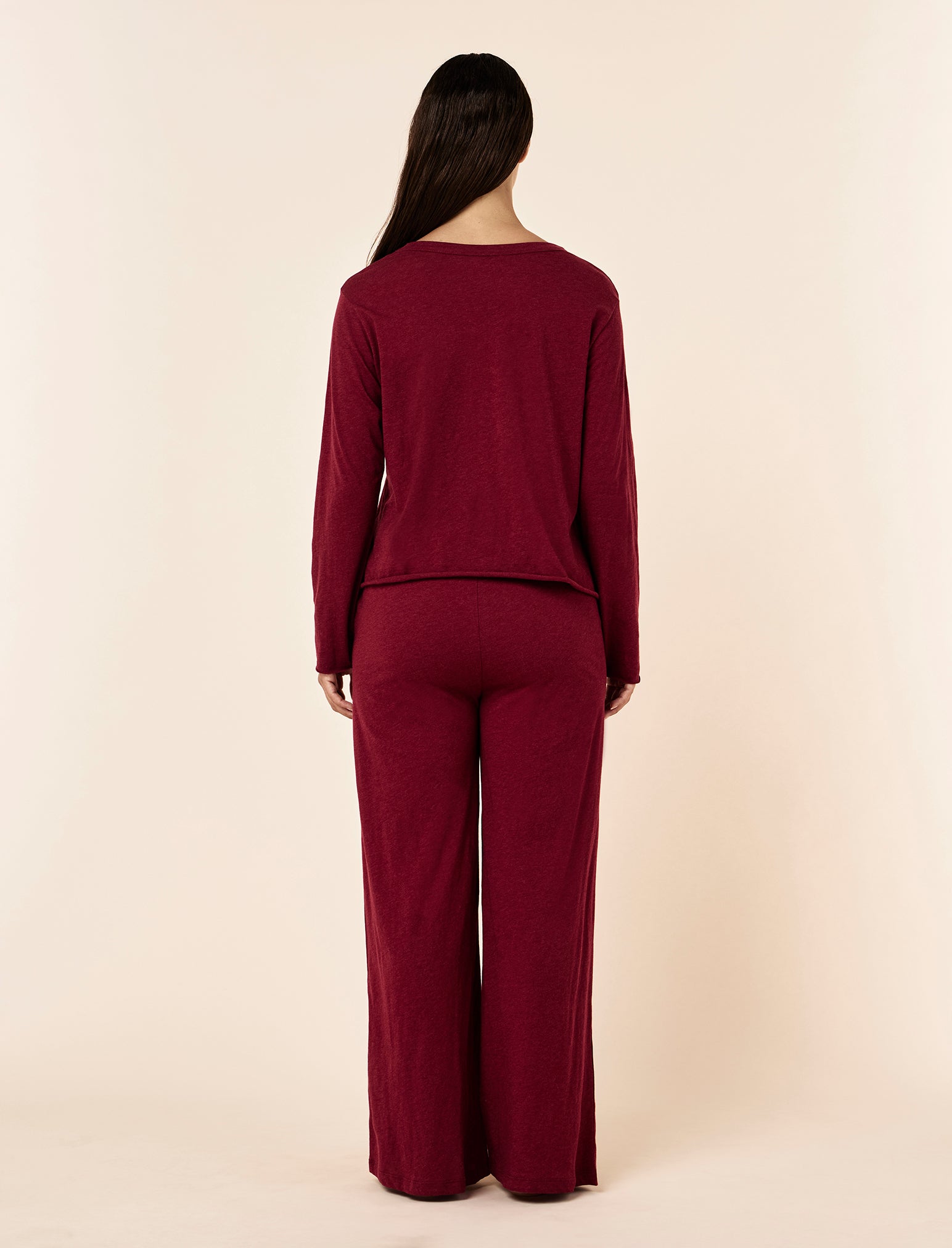 Jada Organic Cotton Wide Leg Pant