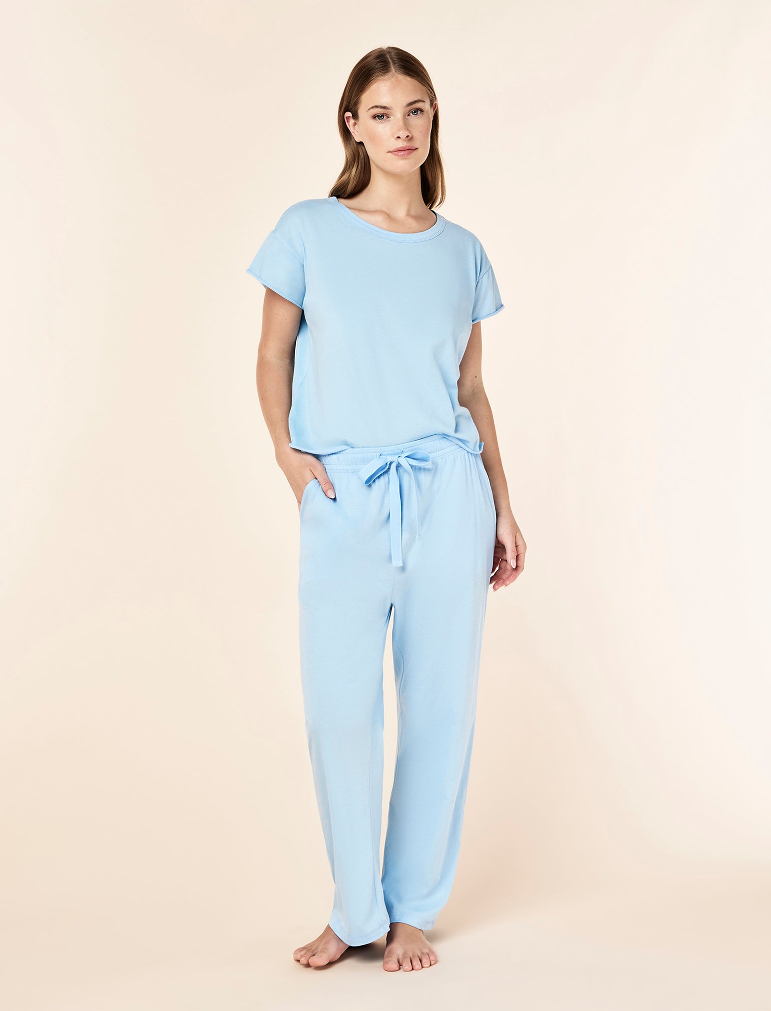 Jada Organic Cotton Wide Leg Pant