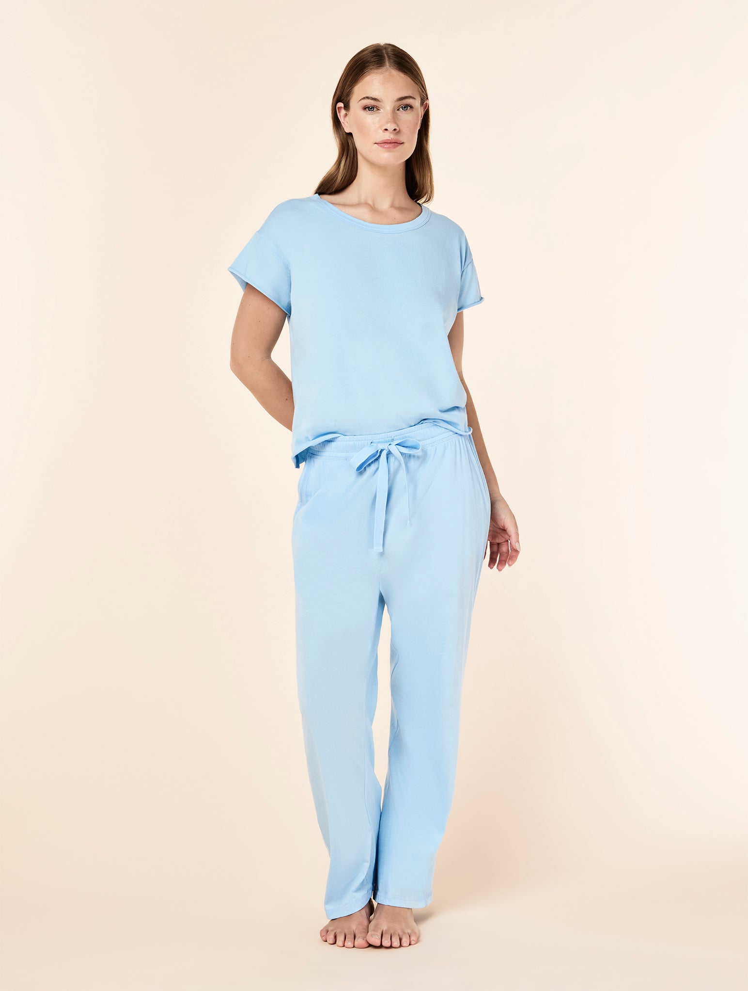 Jada Organic Cotton Wide Leg Pant