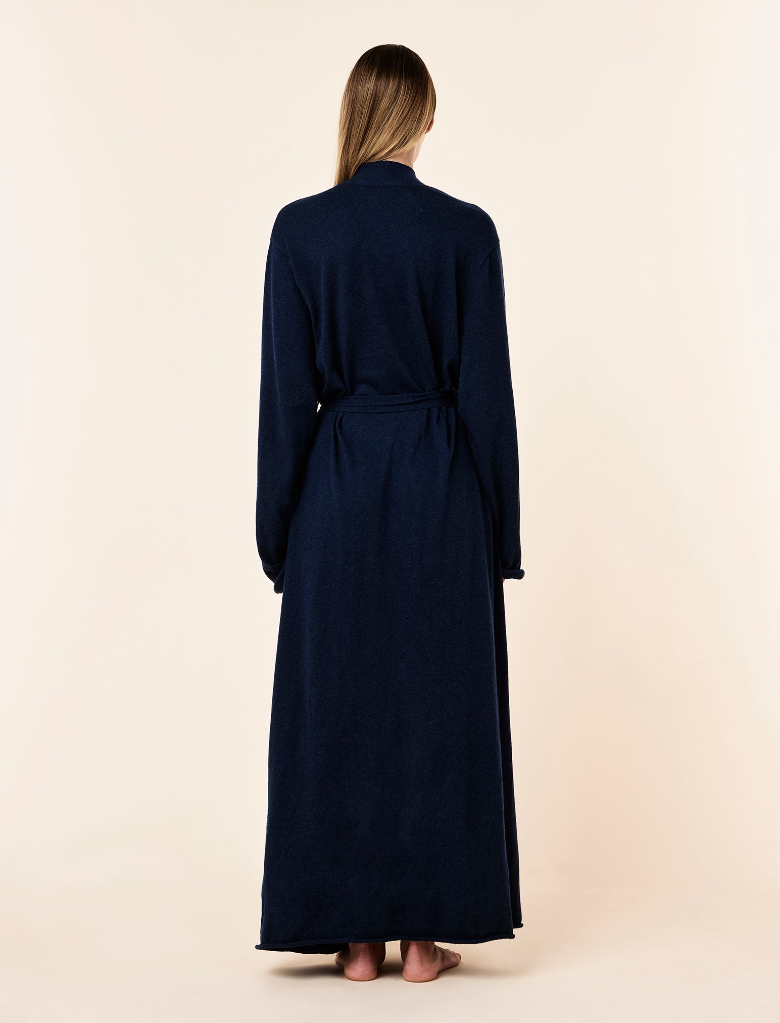 Cotton Cashmere Maxi Robe