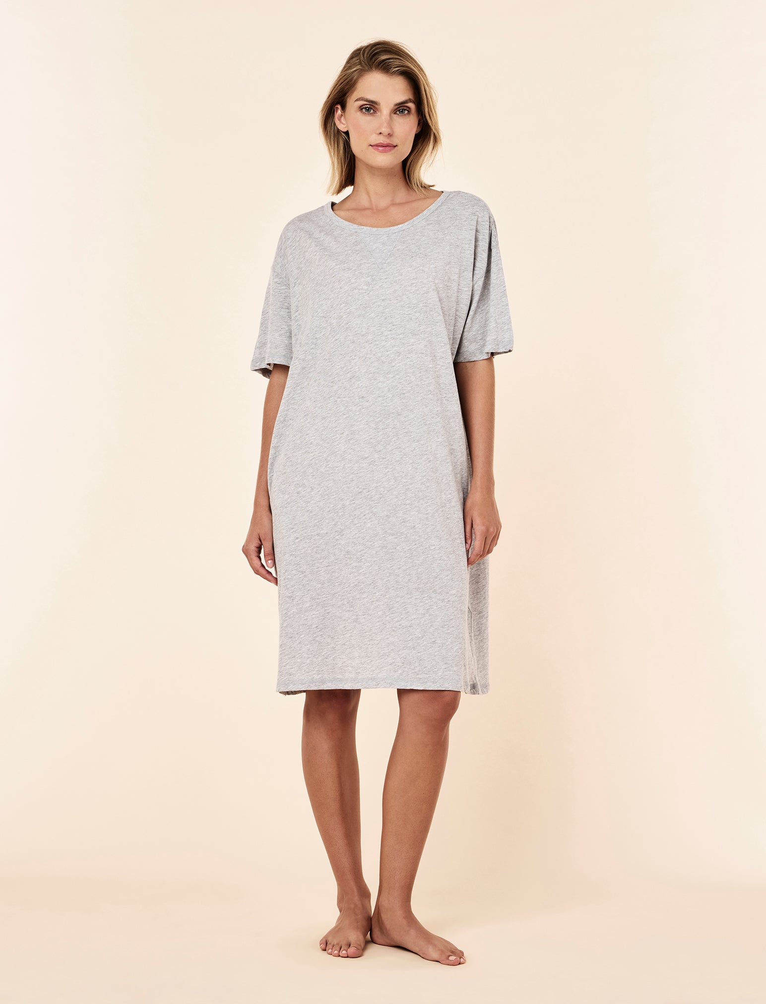 Jada Organic Cotton Knit Midi Nightie