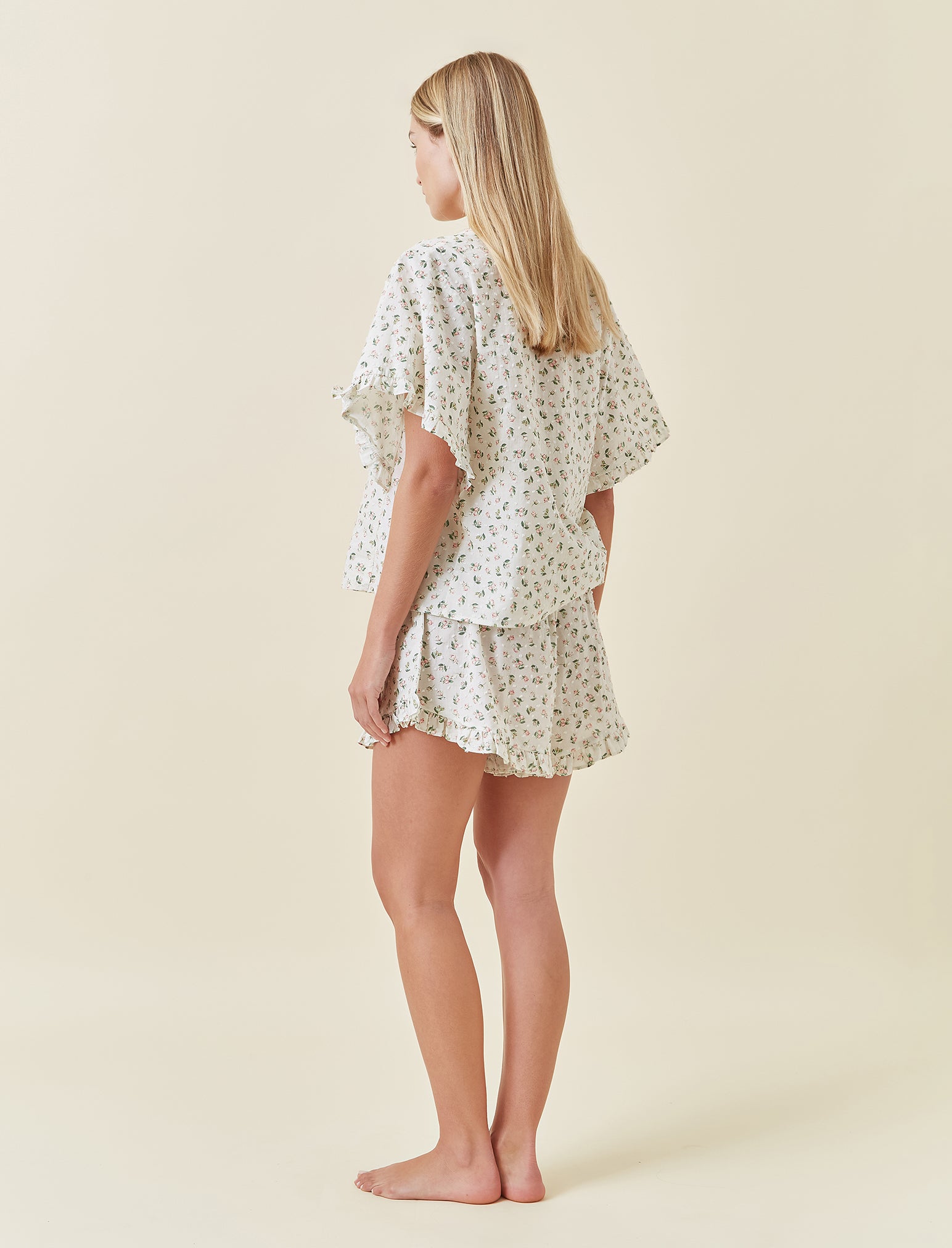 Swiss Dot Frill Boxer Short