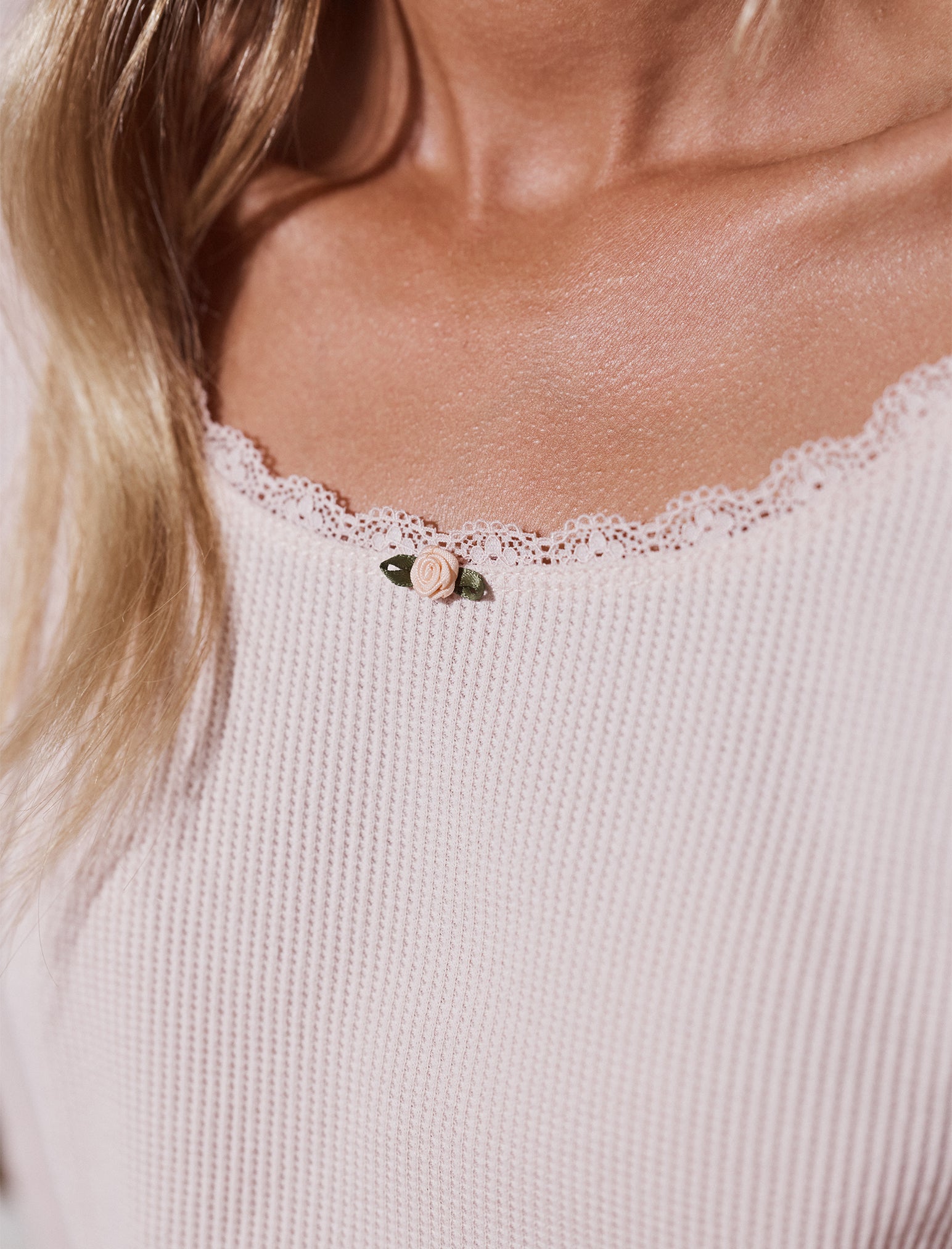 Claire Soft Cotton Waffle PJ Set