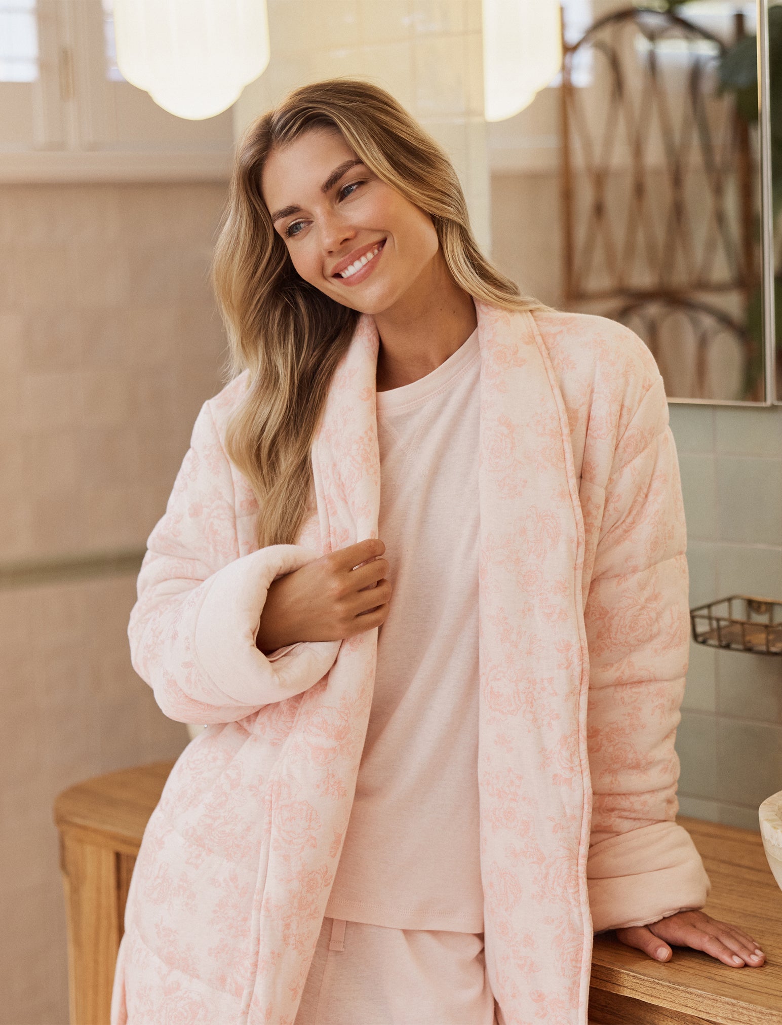 Nostalgia Cuddle Puffa Robe