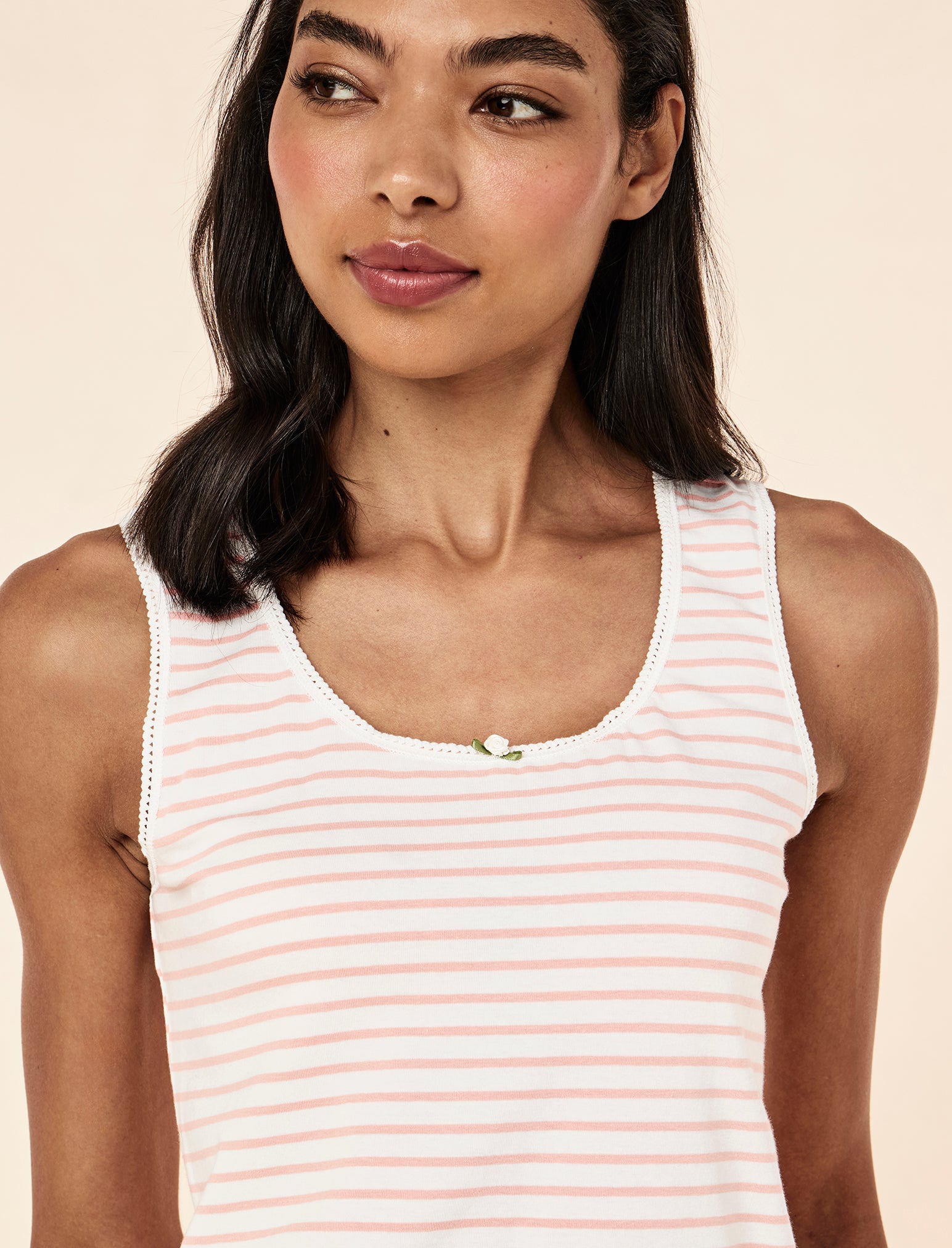 Soft Organic Cotton Knit Tank