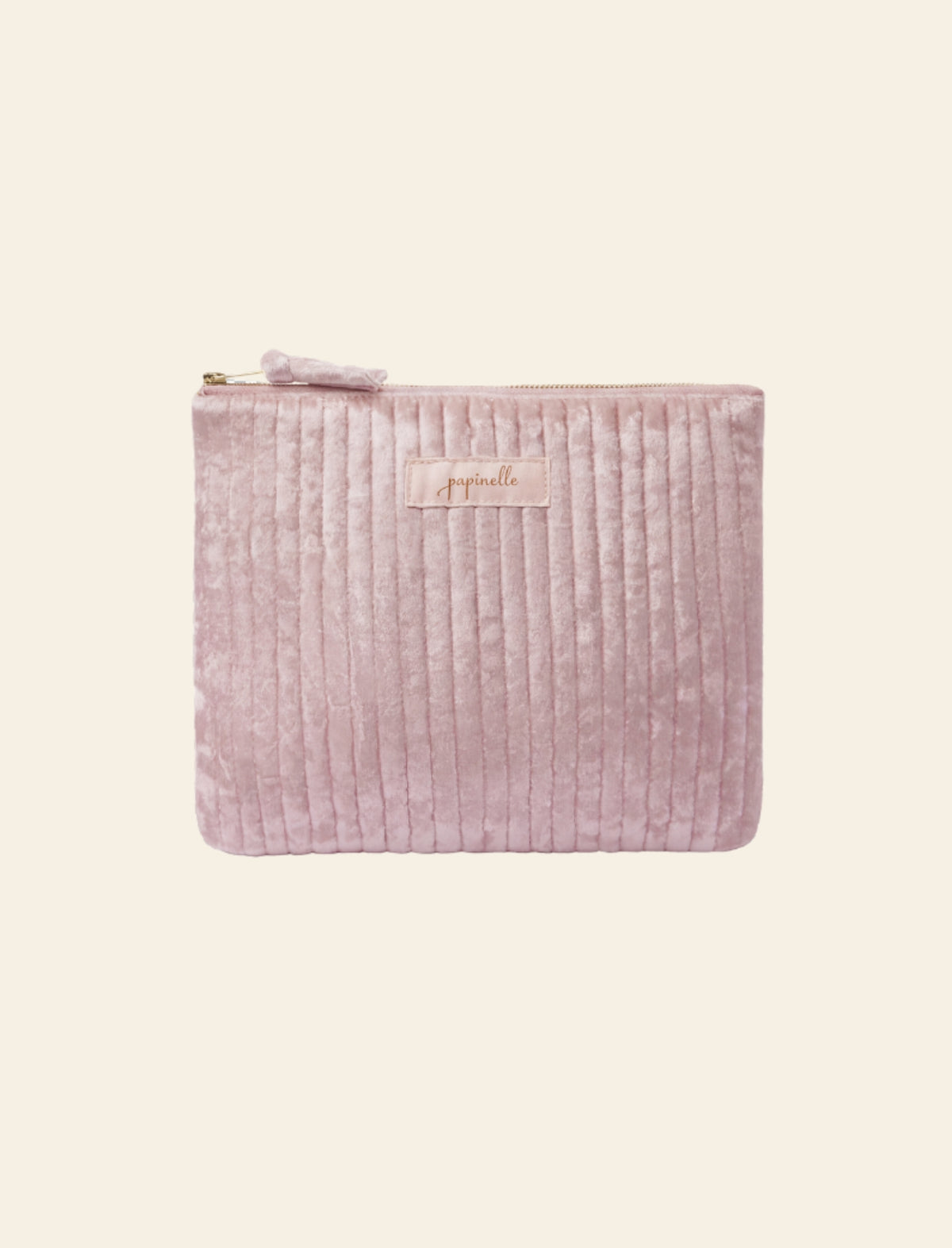 Velvet Quilted Cos Bag