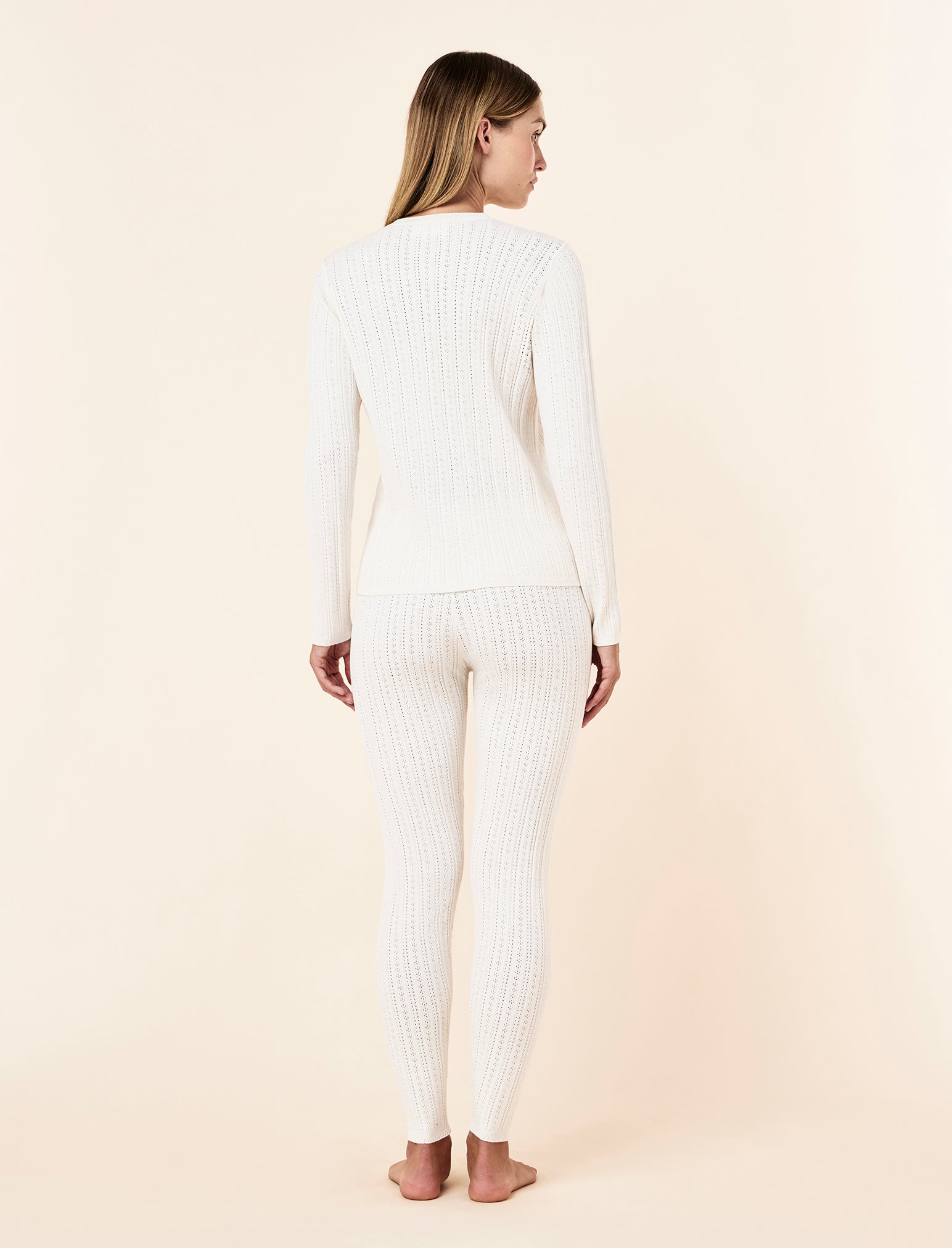 Olivia Pointelle Full Length Legging