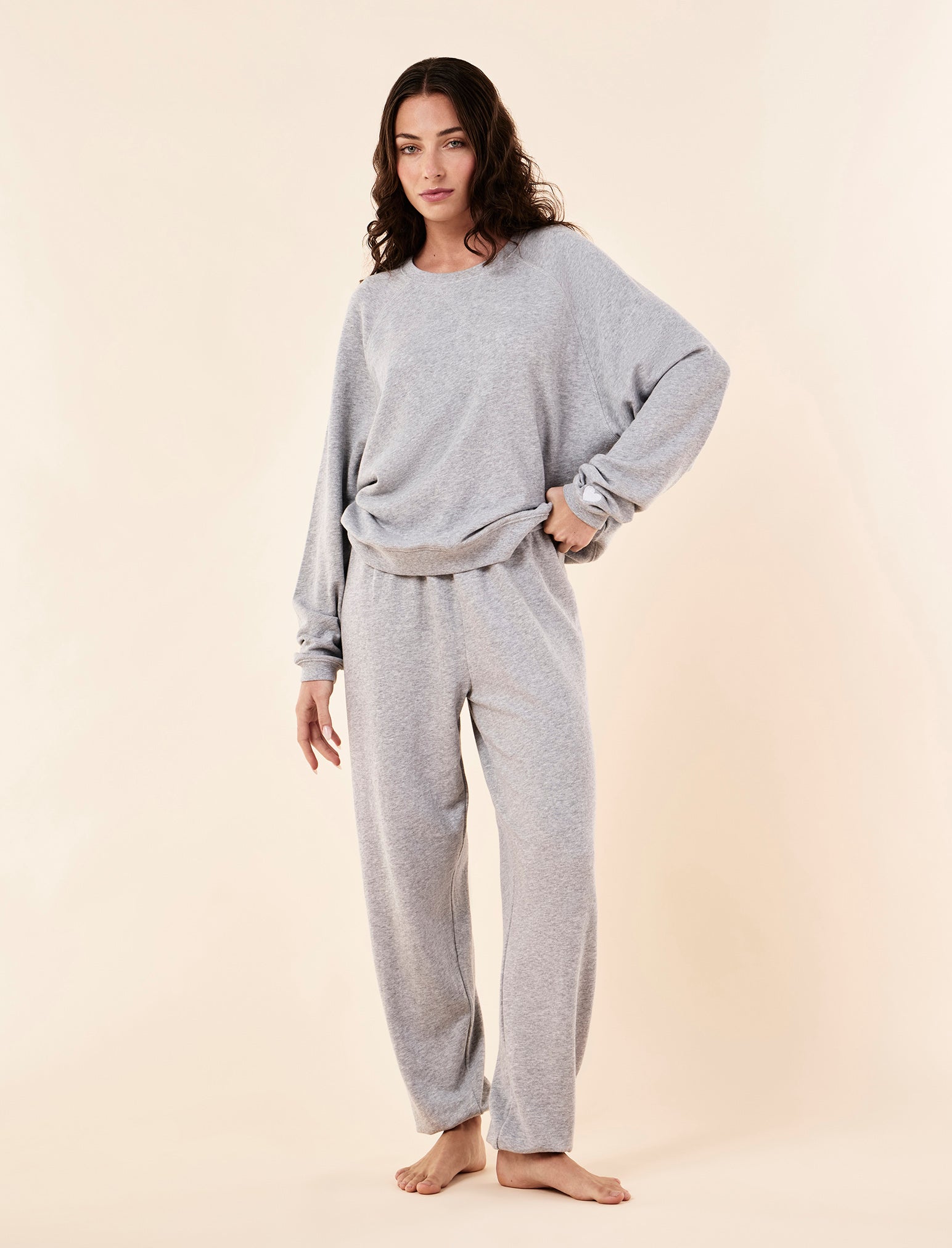 Most Wanted Crew Neck Long Sleeve Top