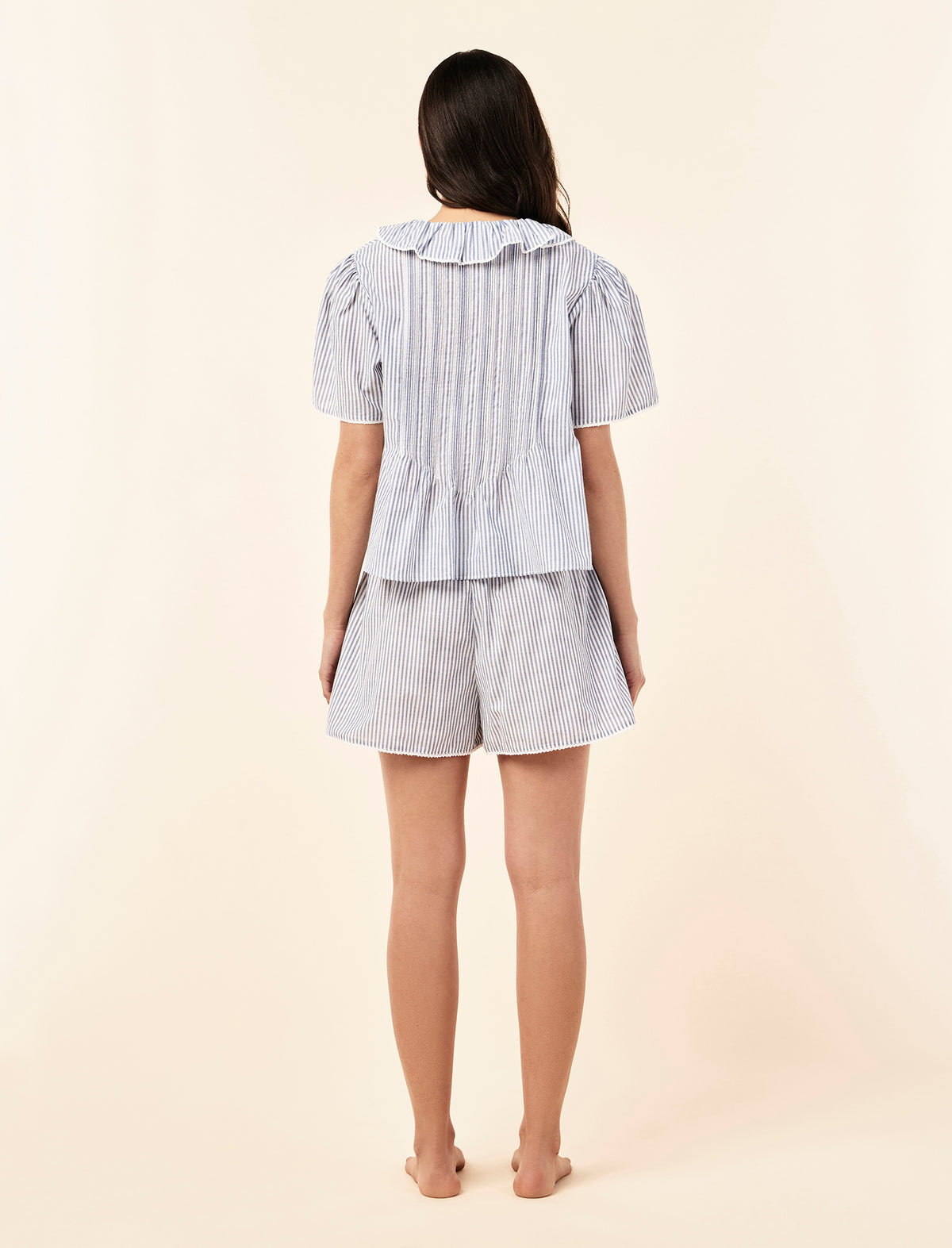 Elani Cotton Short Sleeve Top
