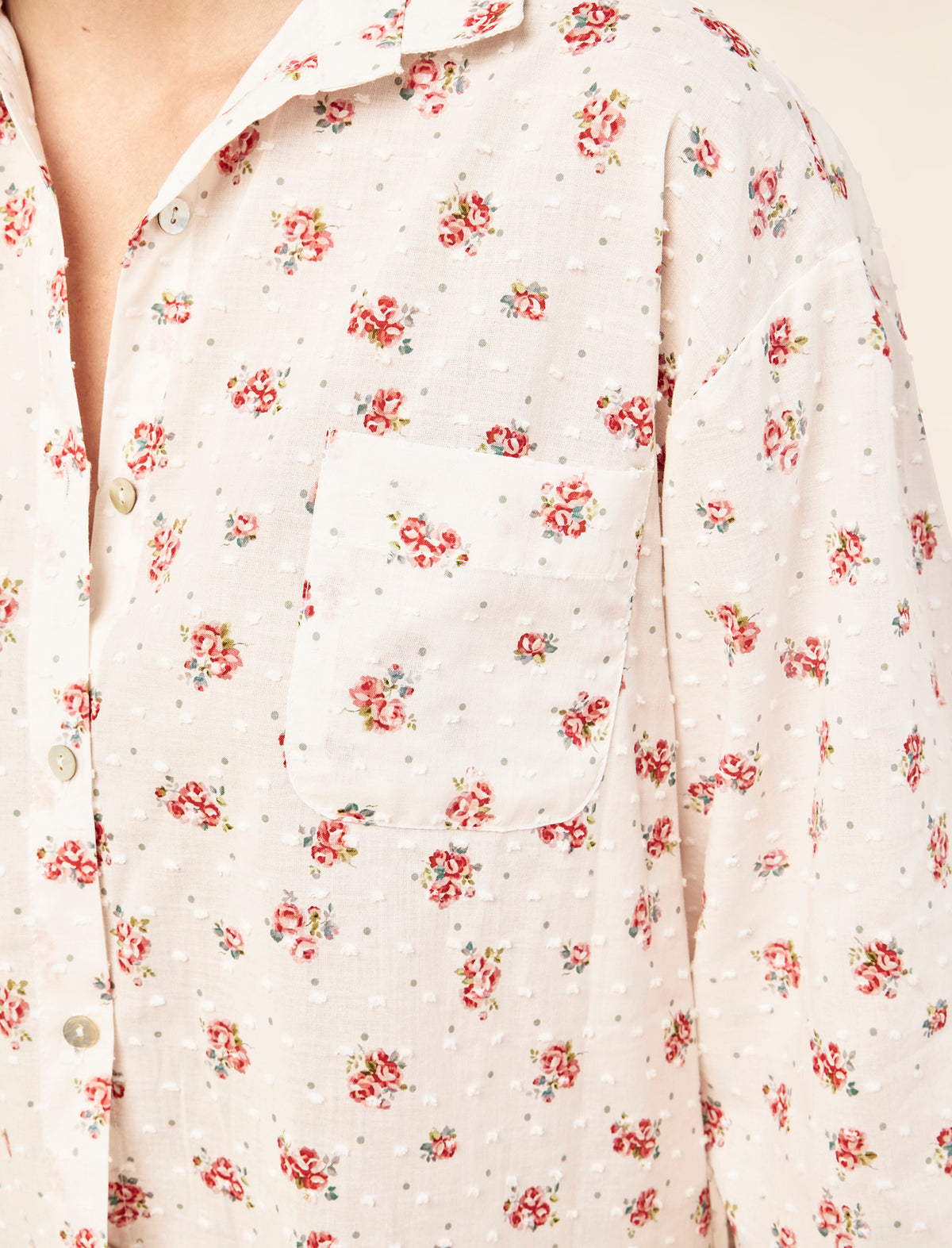 Posy Spot Short Sleeve Shirt