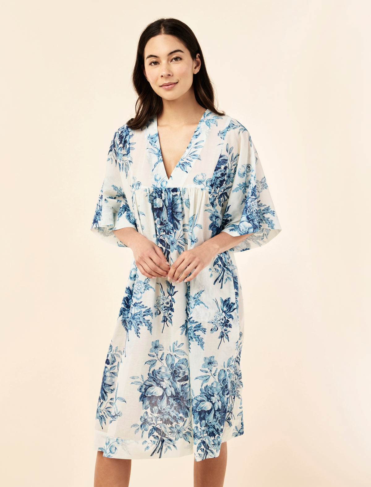 Karen Walker Romantic Floral Kaftan Nightie