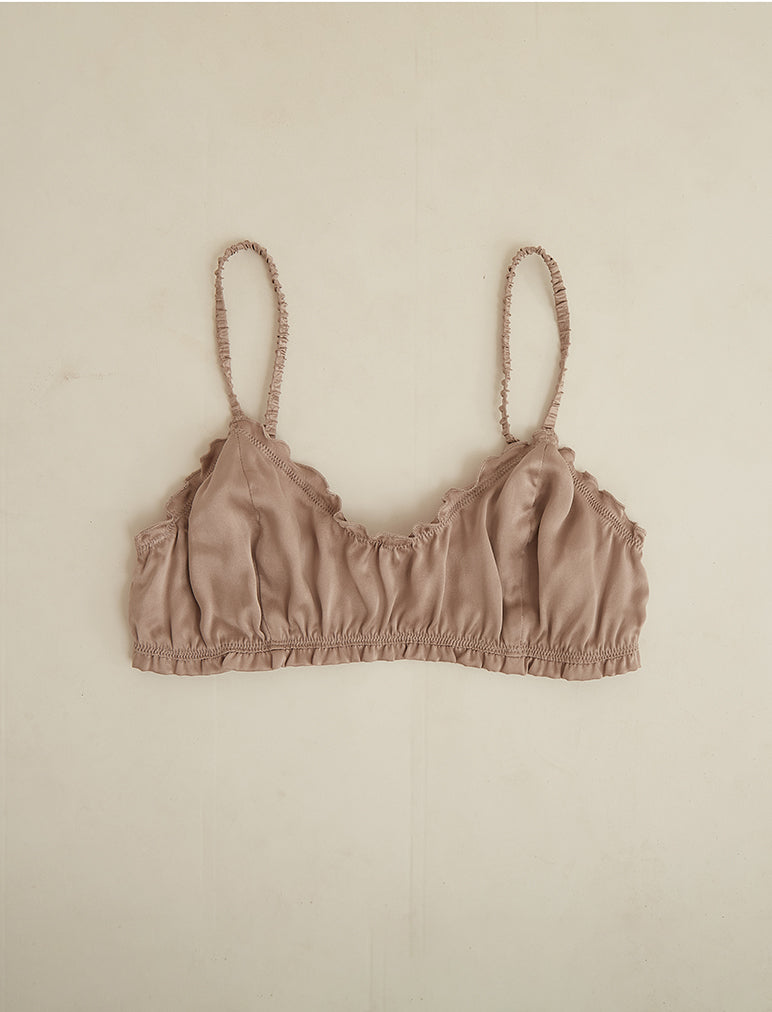 Audrey Washable Silk Bralette