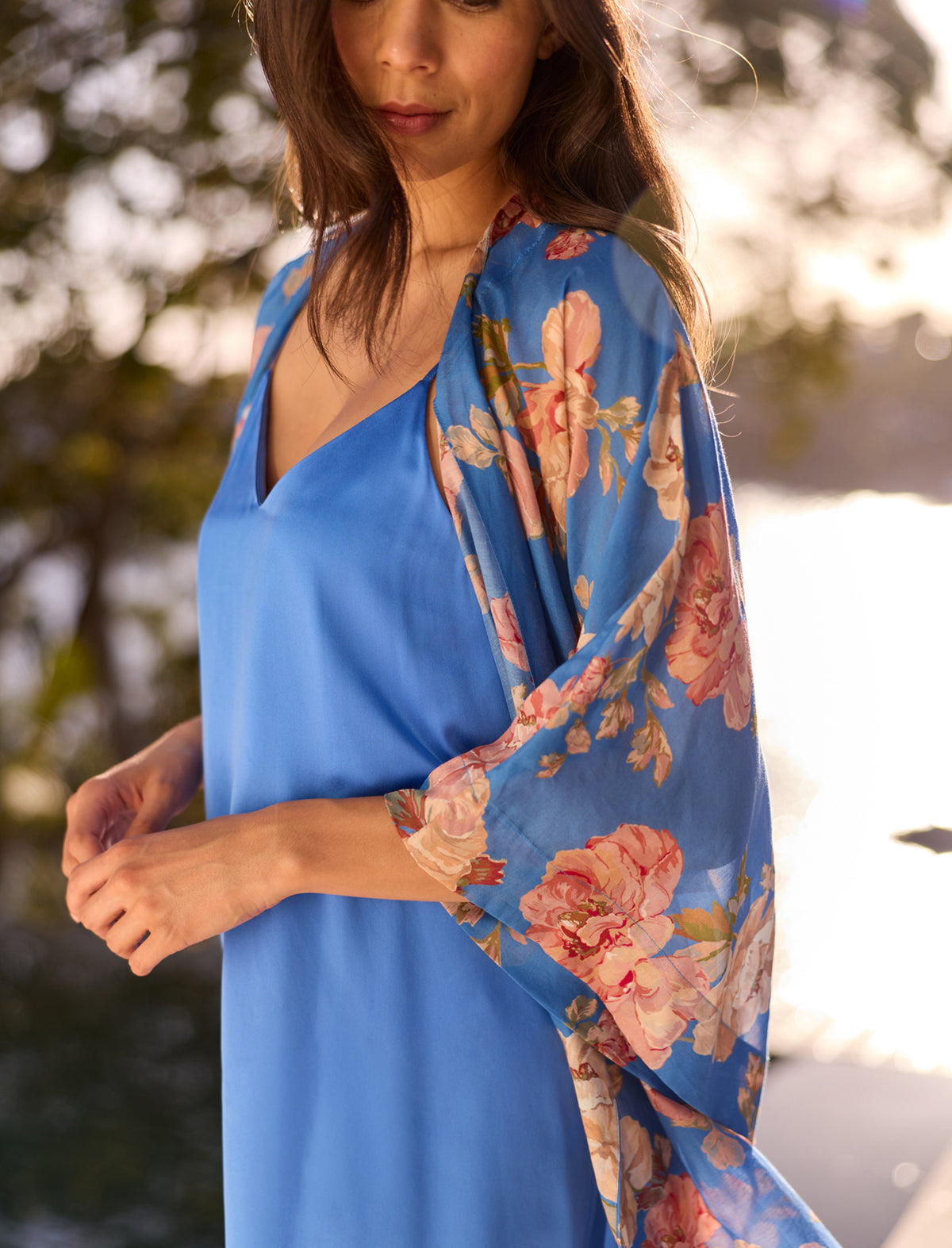 Audrey Washable Silk Slip Nightie