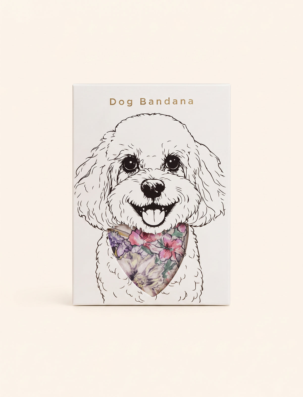 Floral Star Dog Bandana