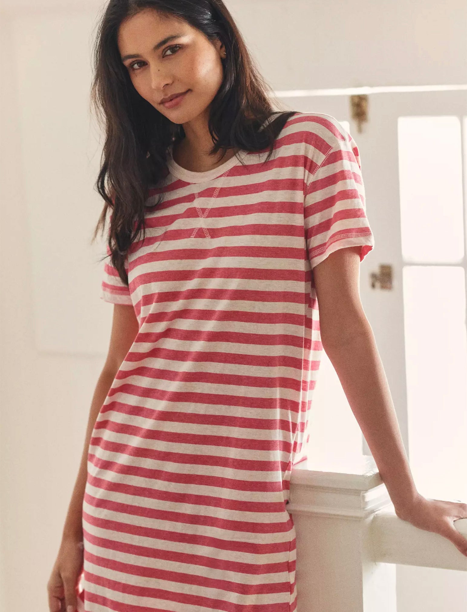 Jada Organic Cotton Knit Midi Nightie