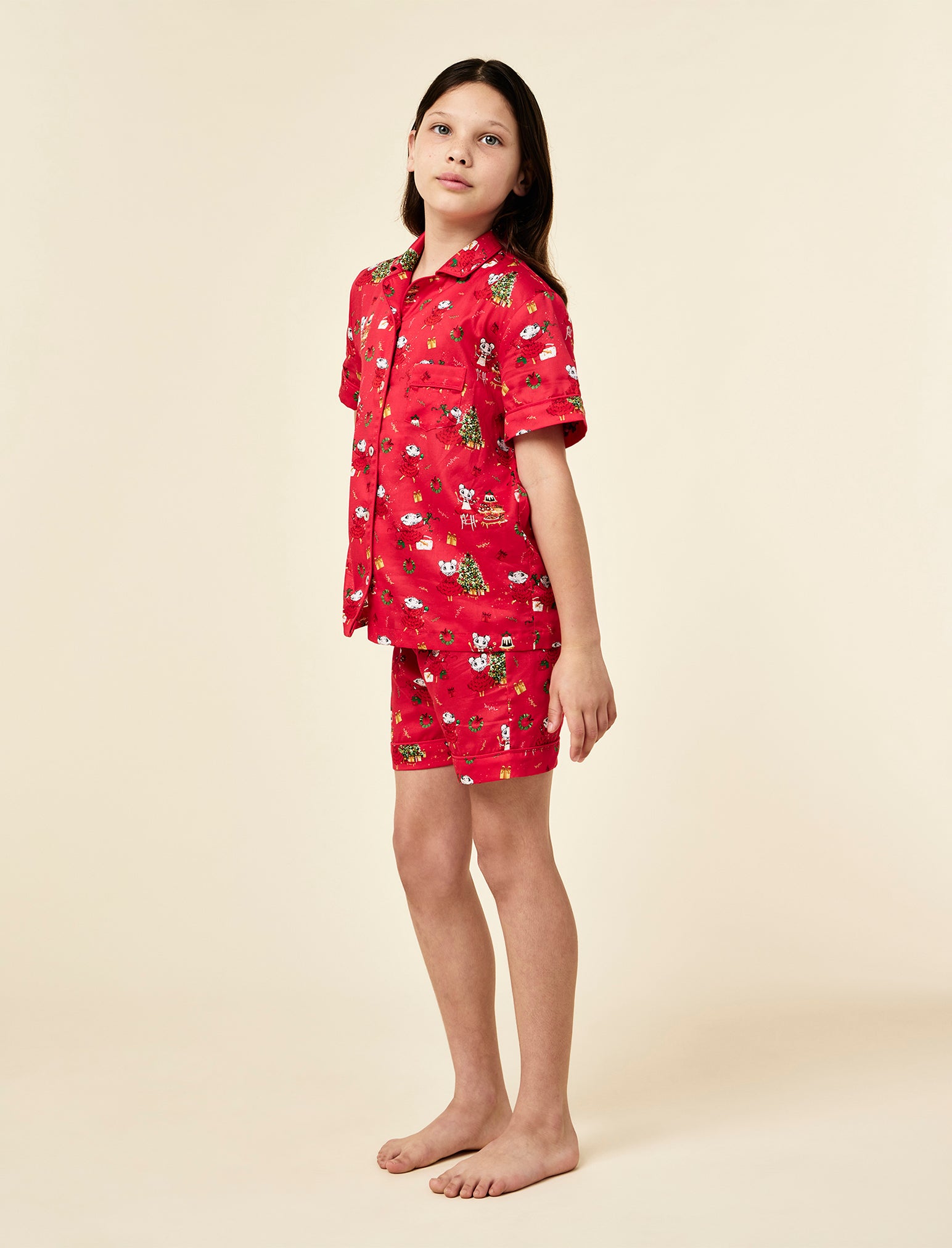 Claris The Mouse Kids Boxer PJ Set