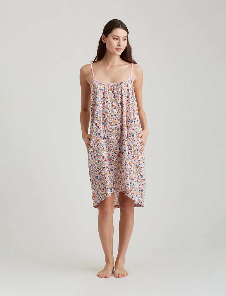 Starry Nights Strappy Midi Nightie
