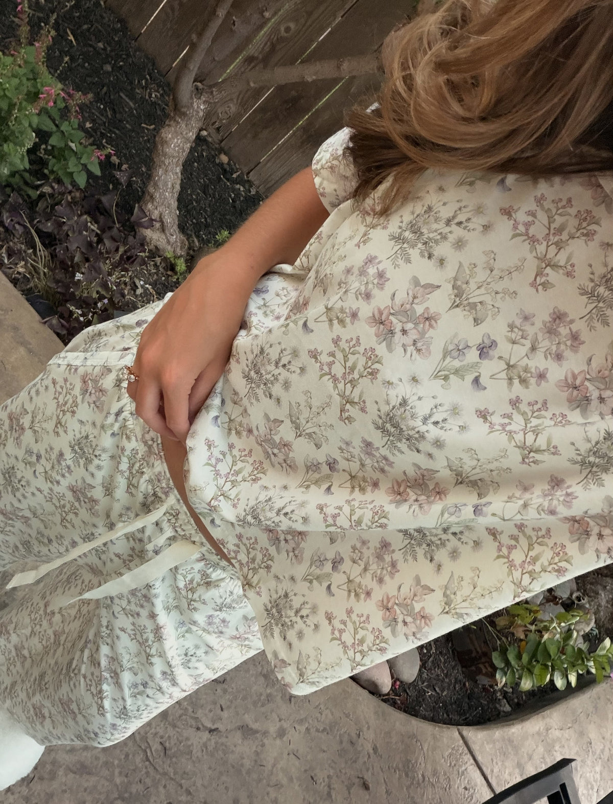 Floral Remedy Knit Wide Leg Pant