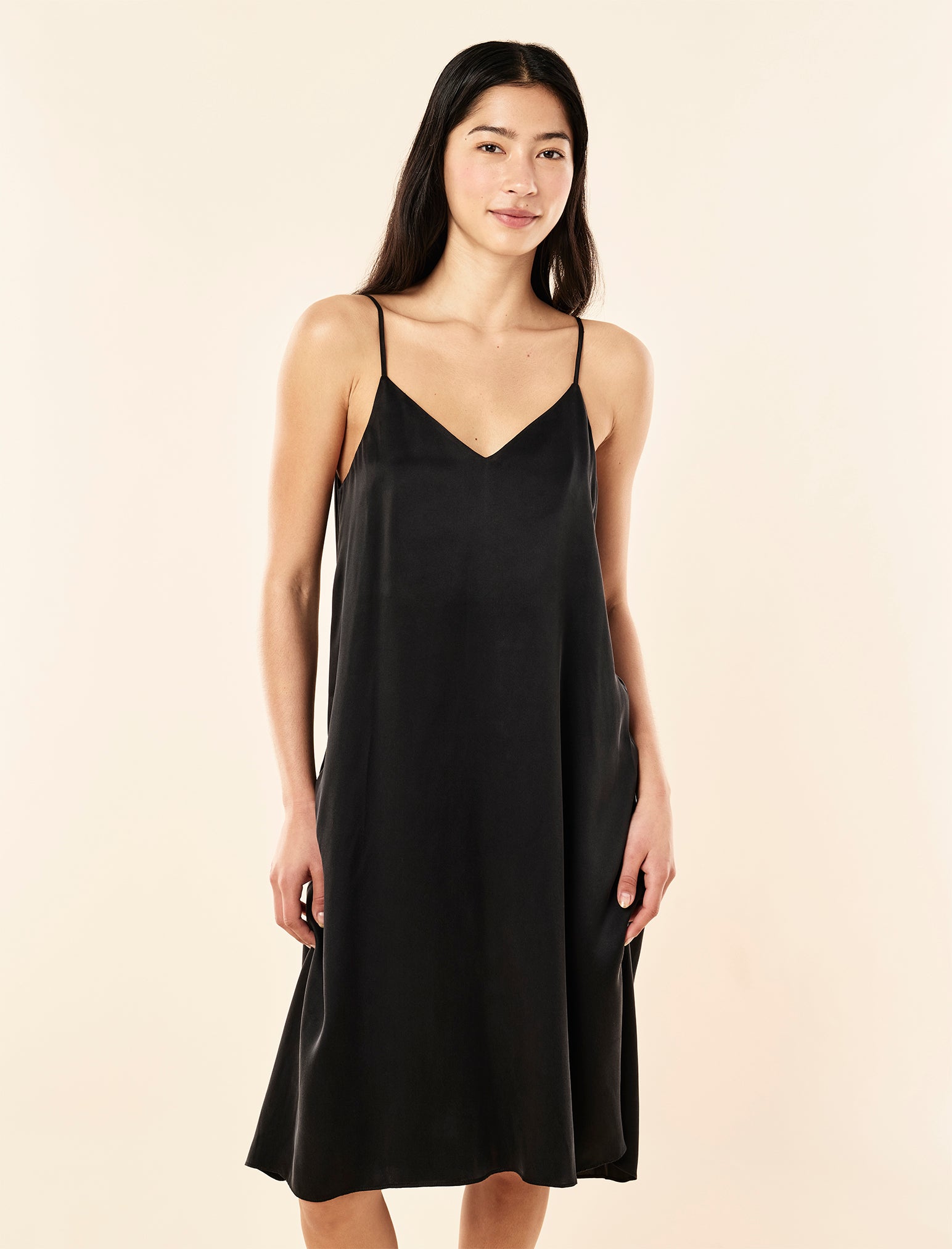 Audrey Washable Silk Slip Nightie