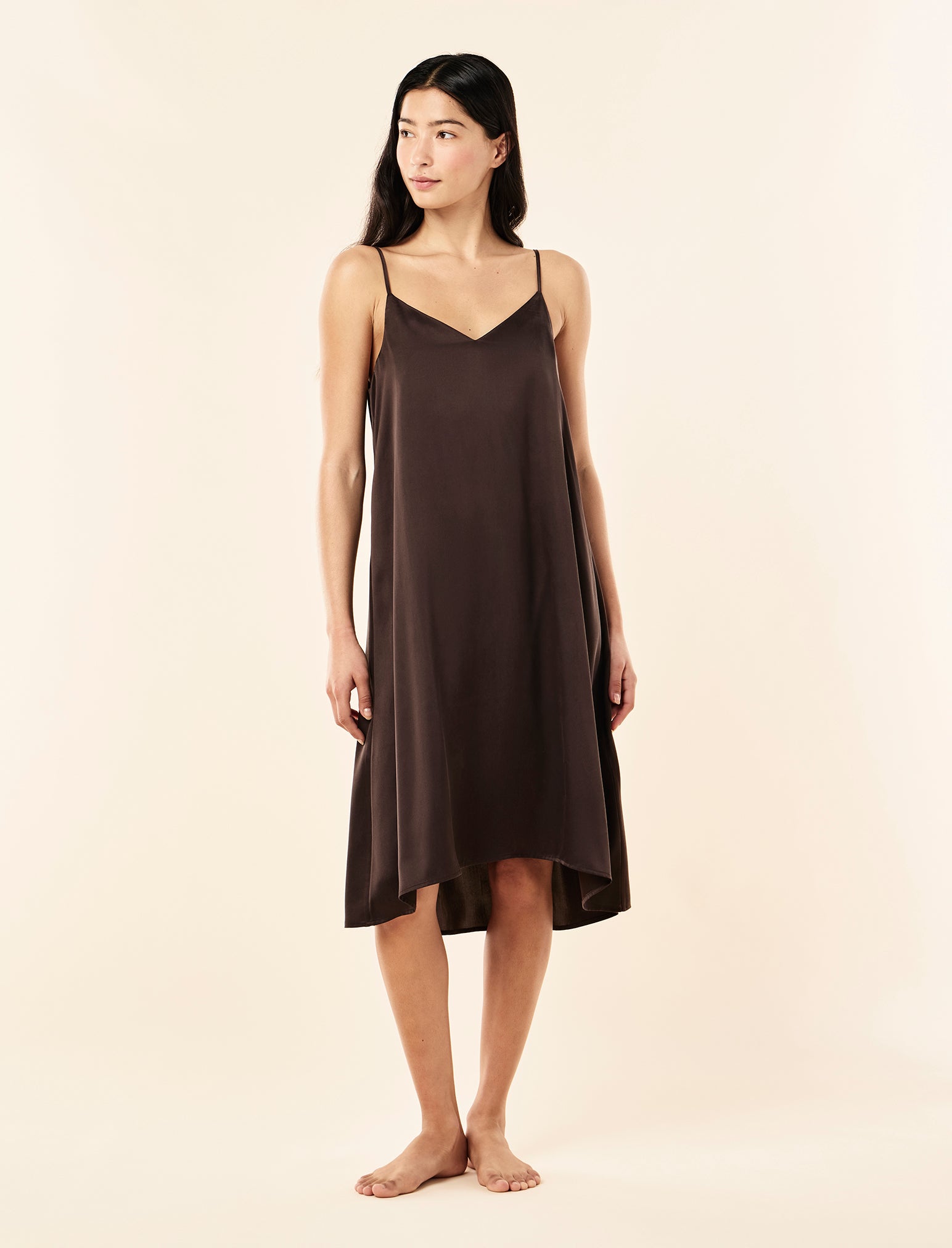 Audrey Washable Silk Slip Nightie