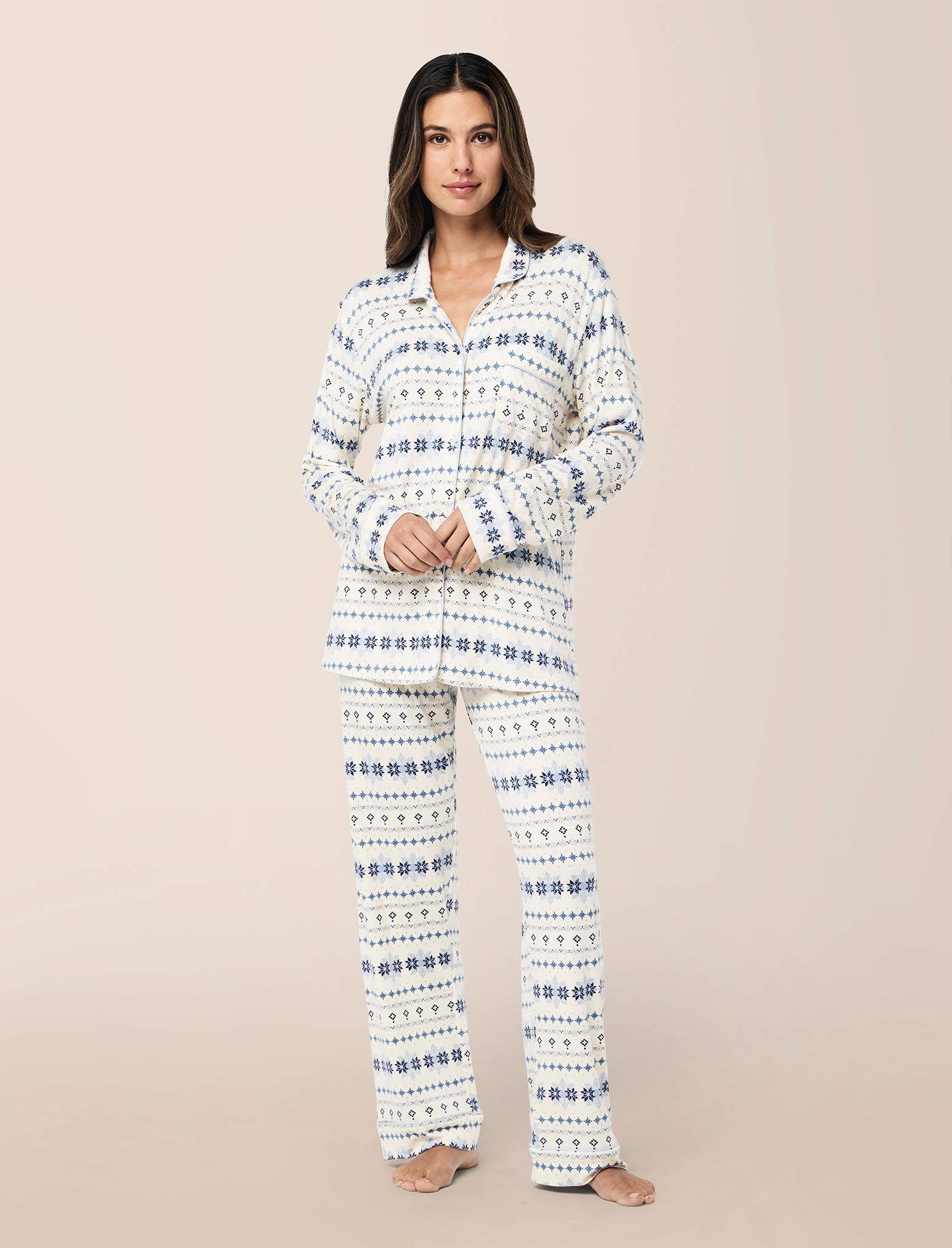 Kate Modal Soft Full Length PJ Set