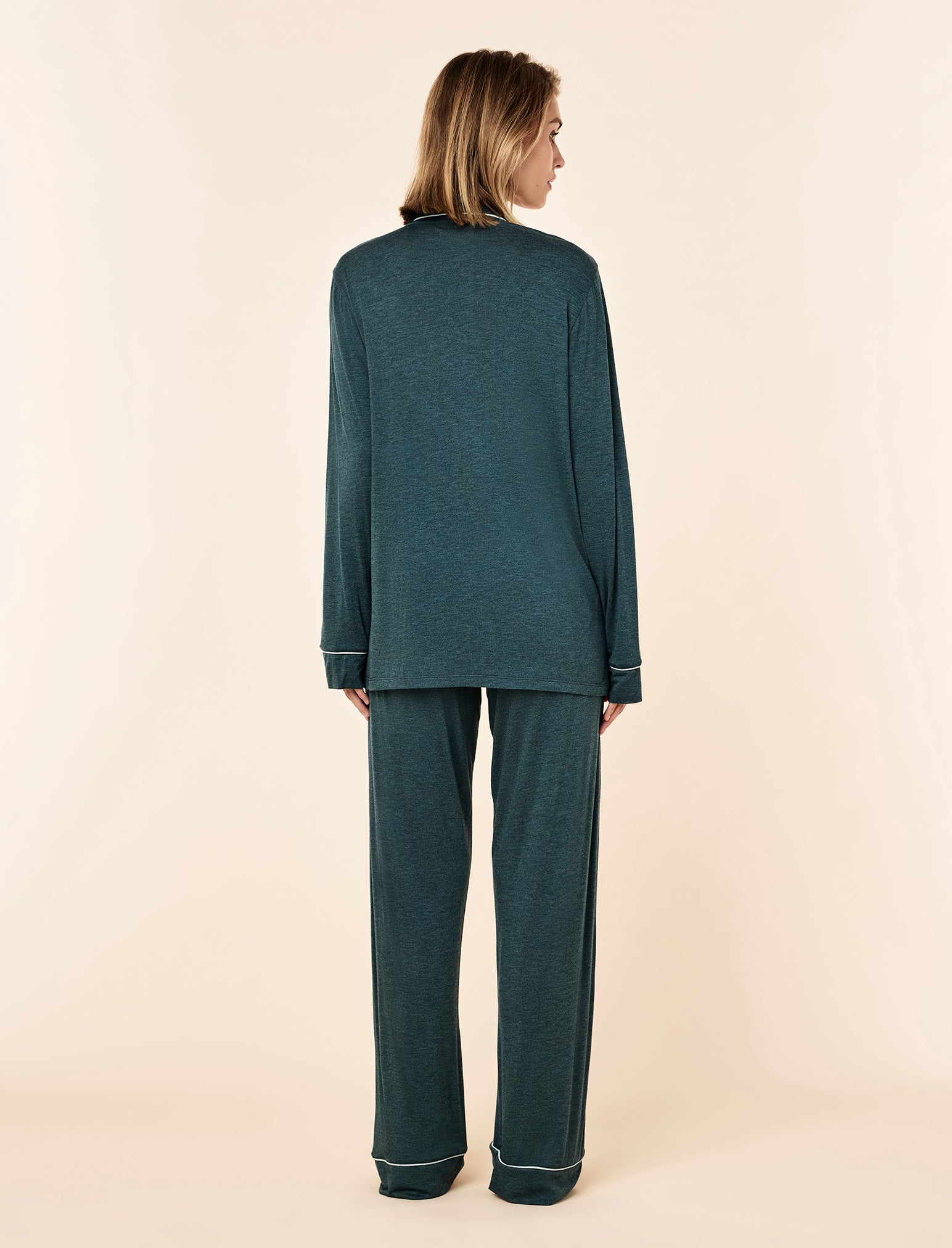 Kate Modal Soft Full Length PJ Set