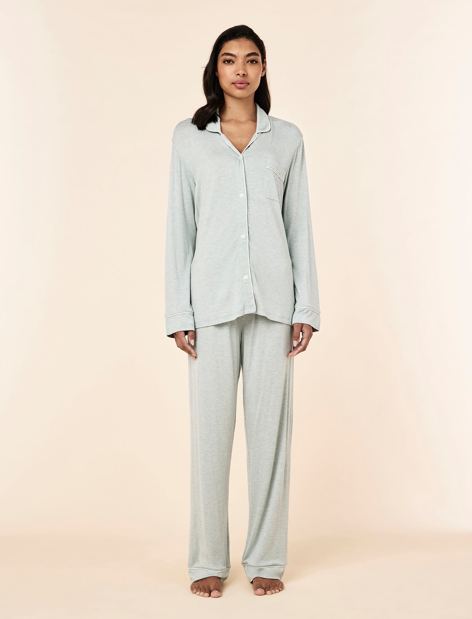 Kate Modal Soft Full Length PJ Set