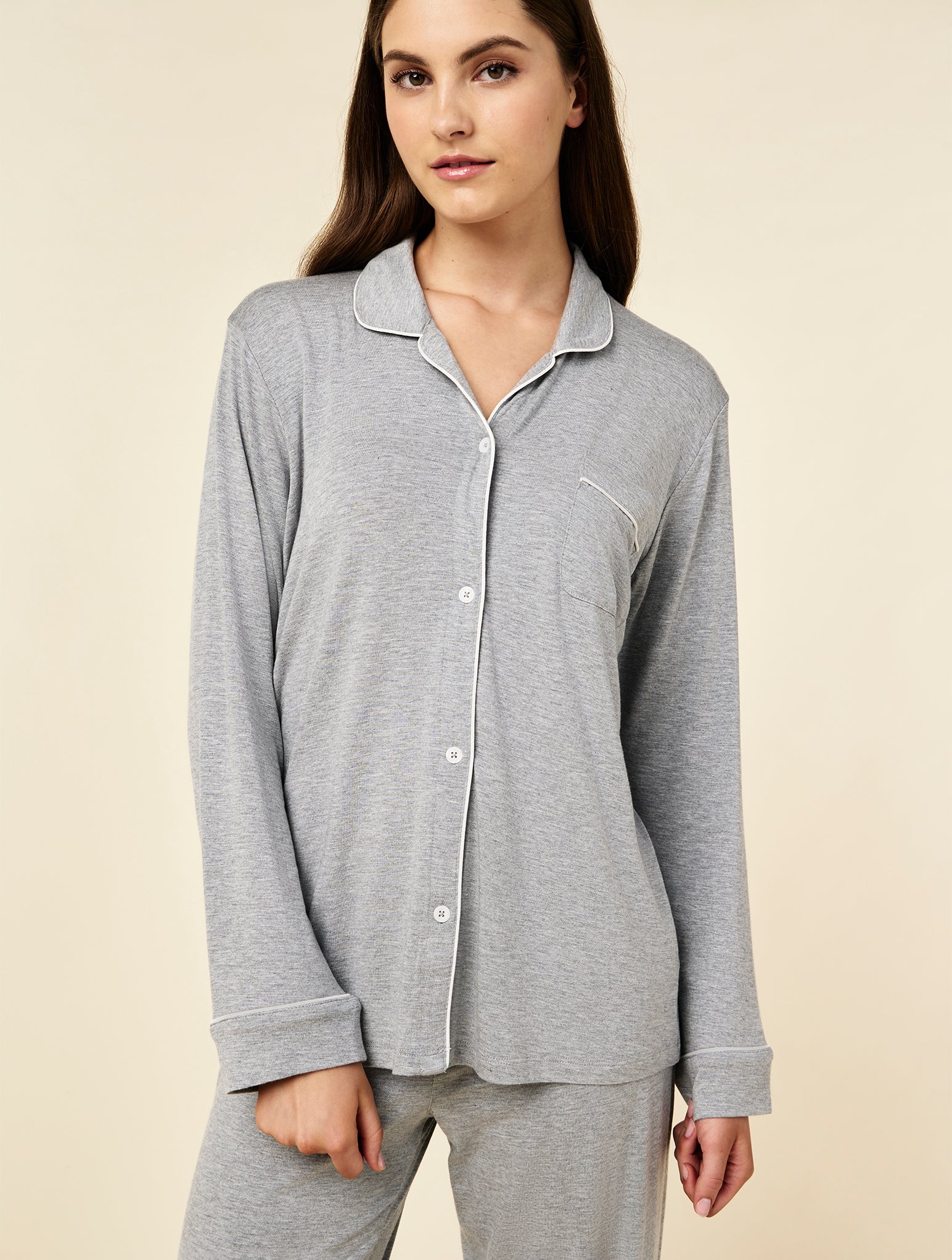 Kate Modal Soft Full Length PJ Set