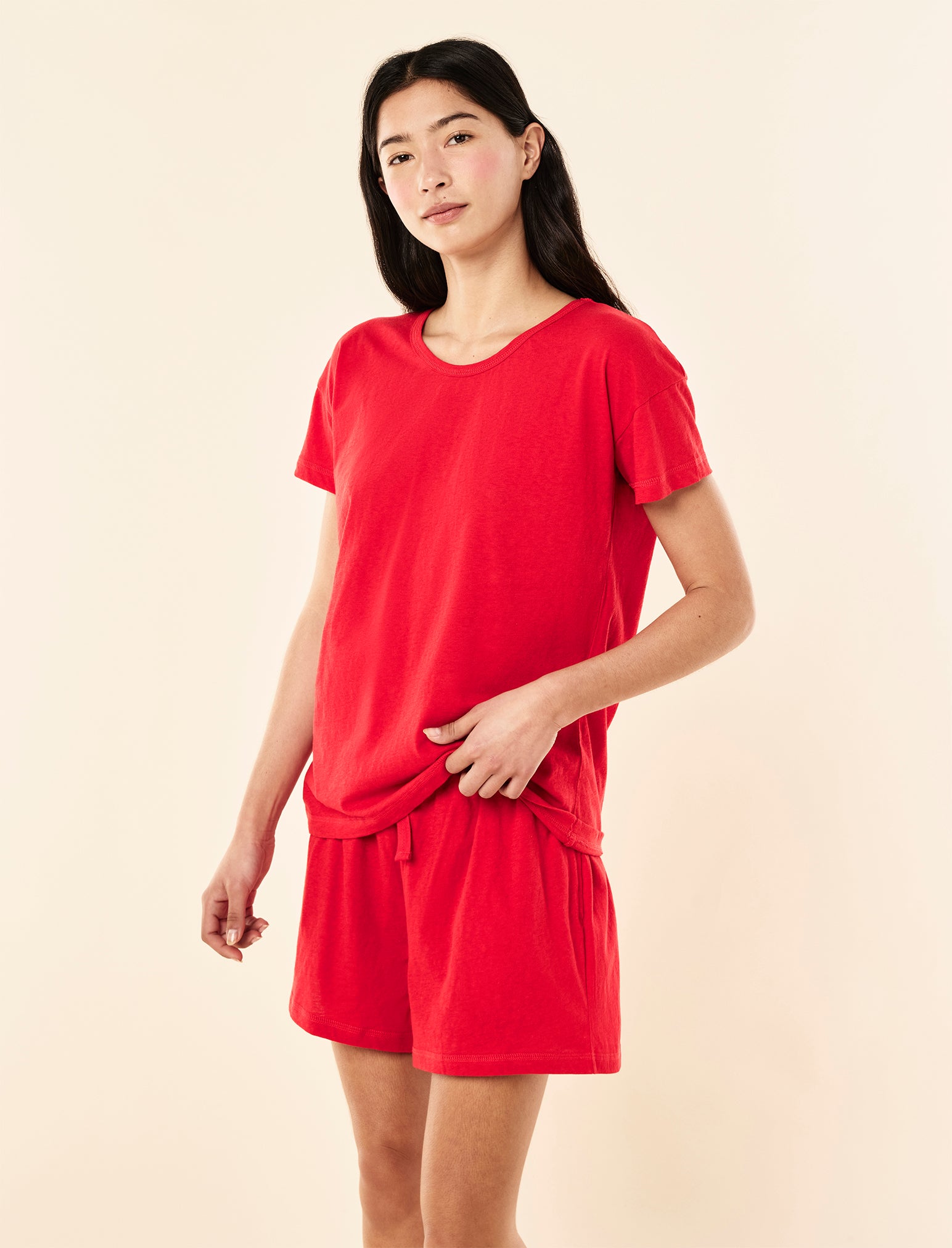 Jada Organic Cotton Knit Classic Tee