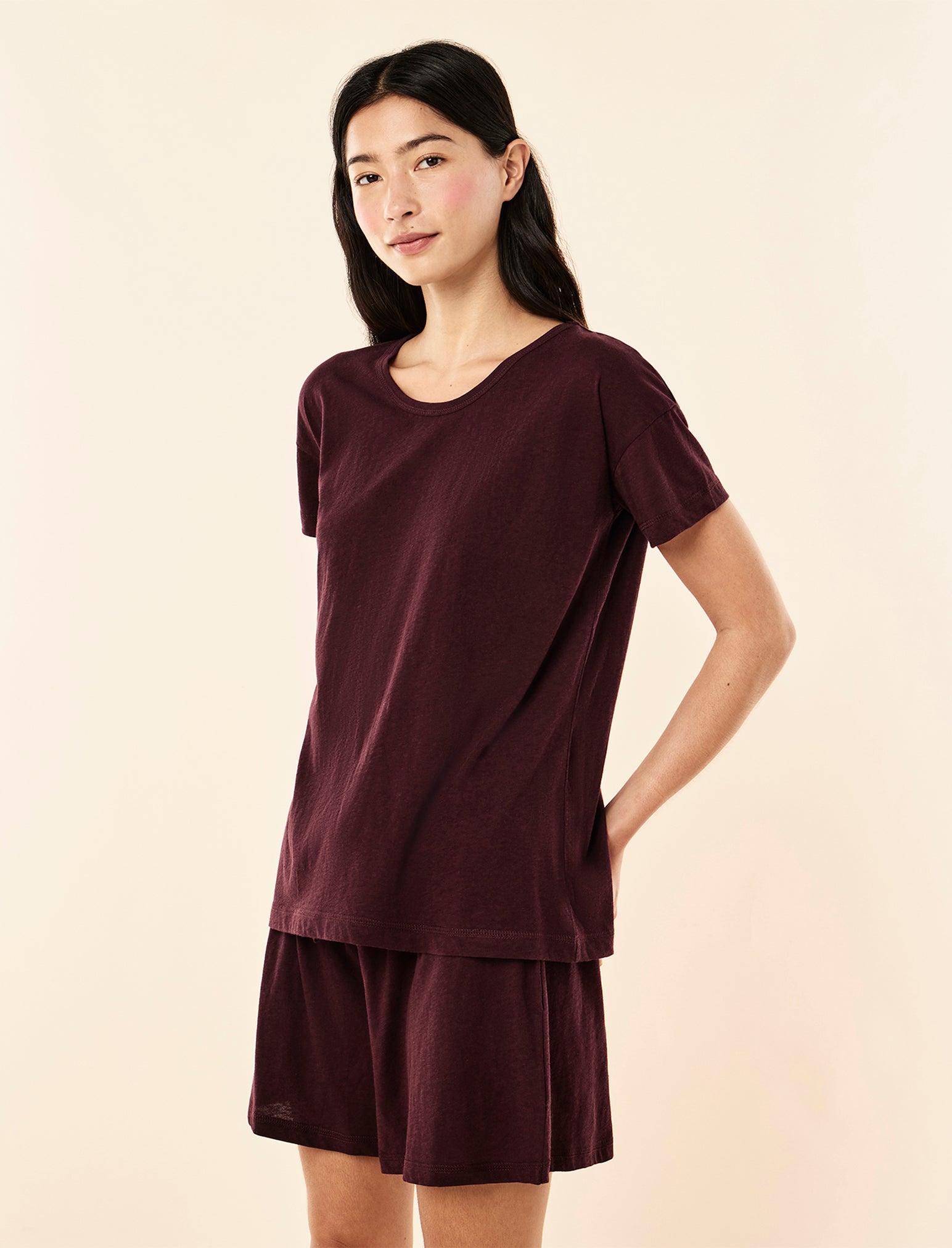 Jada Organic Cotton Knit Classic Tee