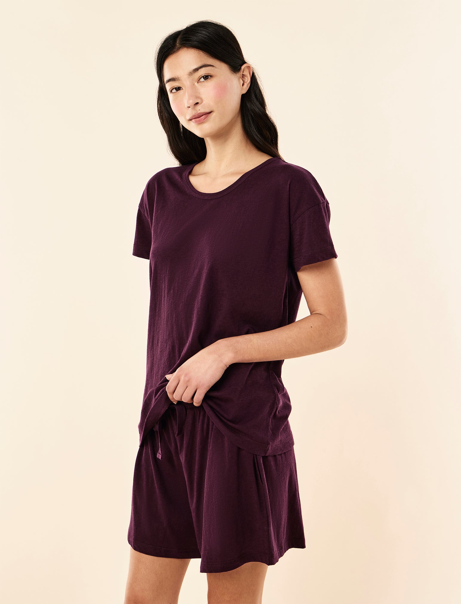 Jada Organic Cotton Knit Classic Tee
