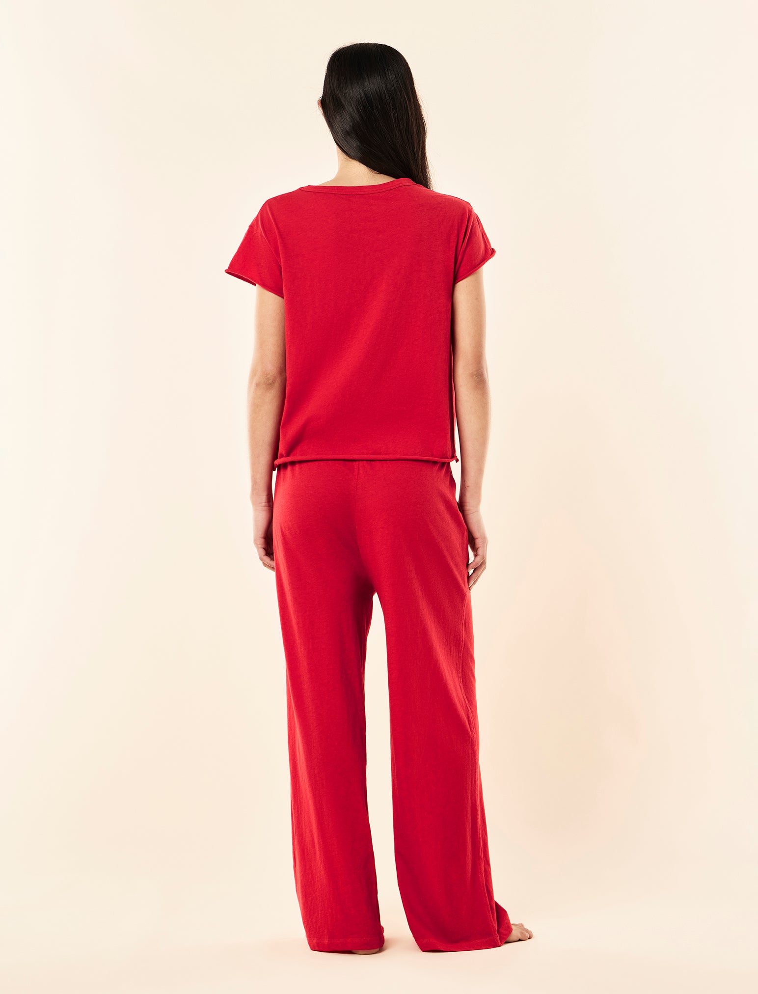 Jada Organic Cotton Knit Boxy Tee