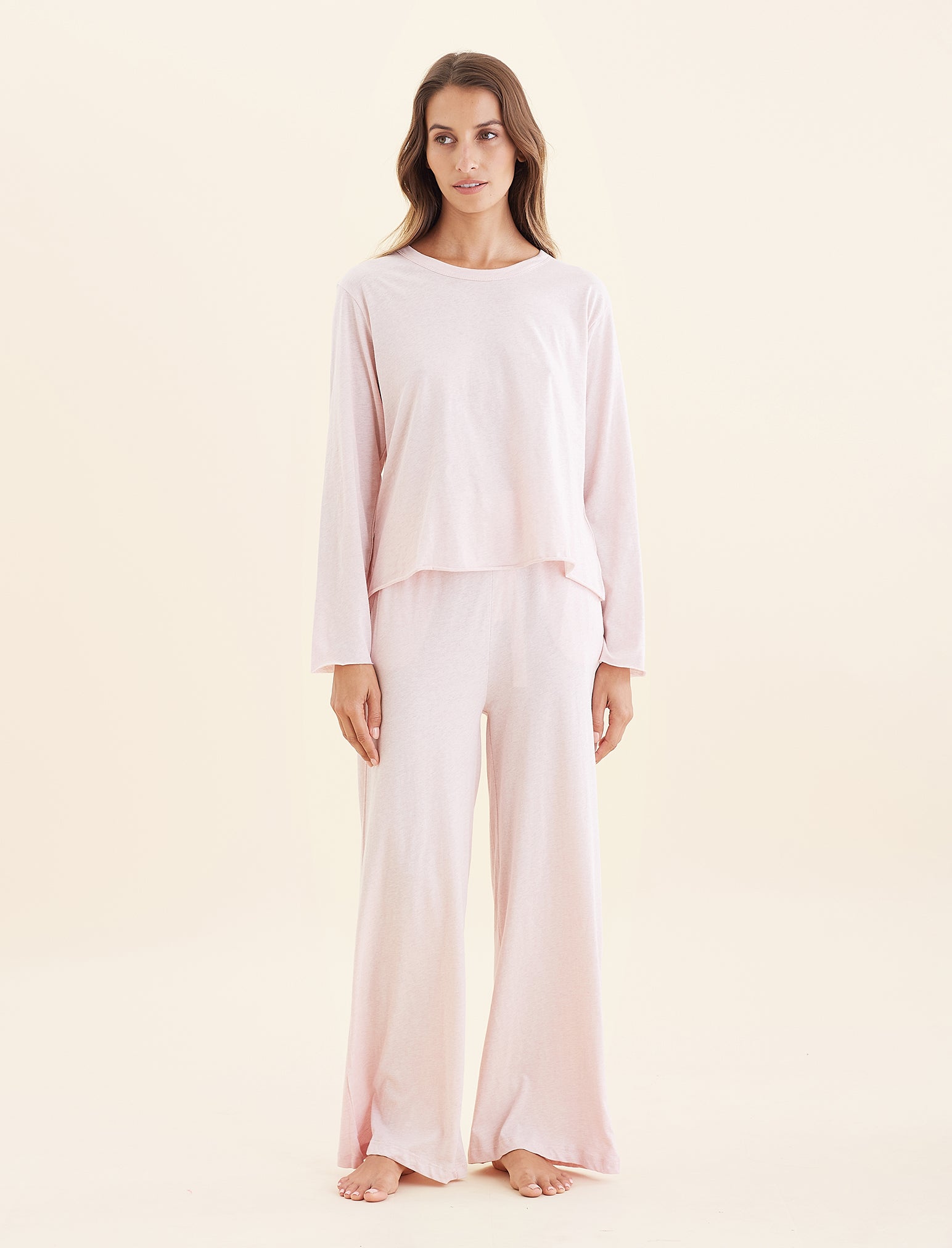 Jada Organic Cotton Boxy Long Sleeve Tee