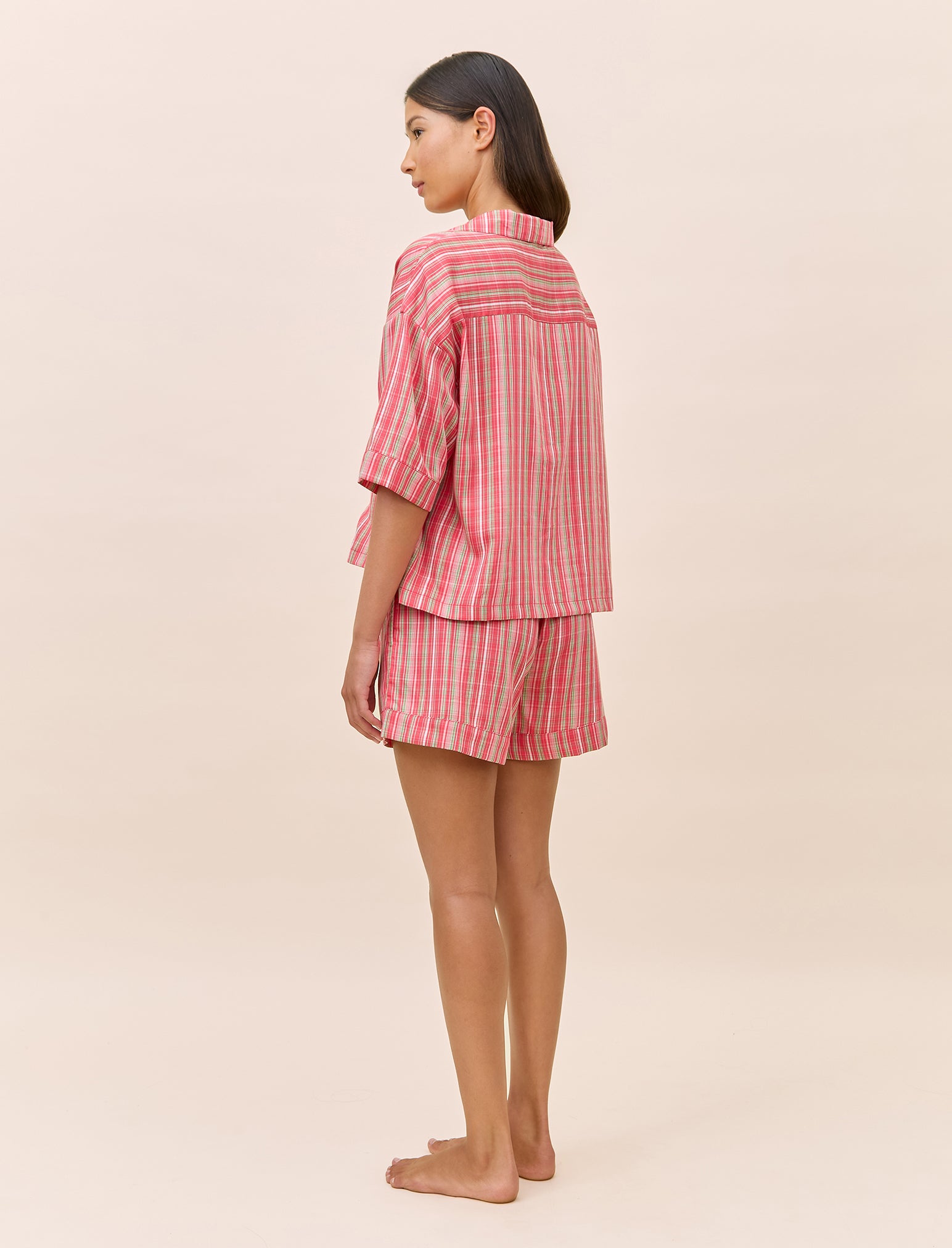 Holiday Plaid Boxer PJ Set