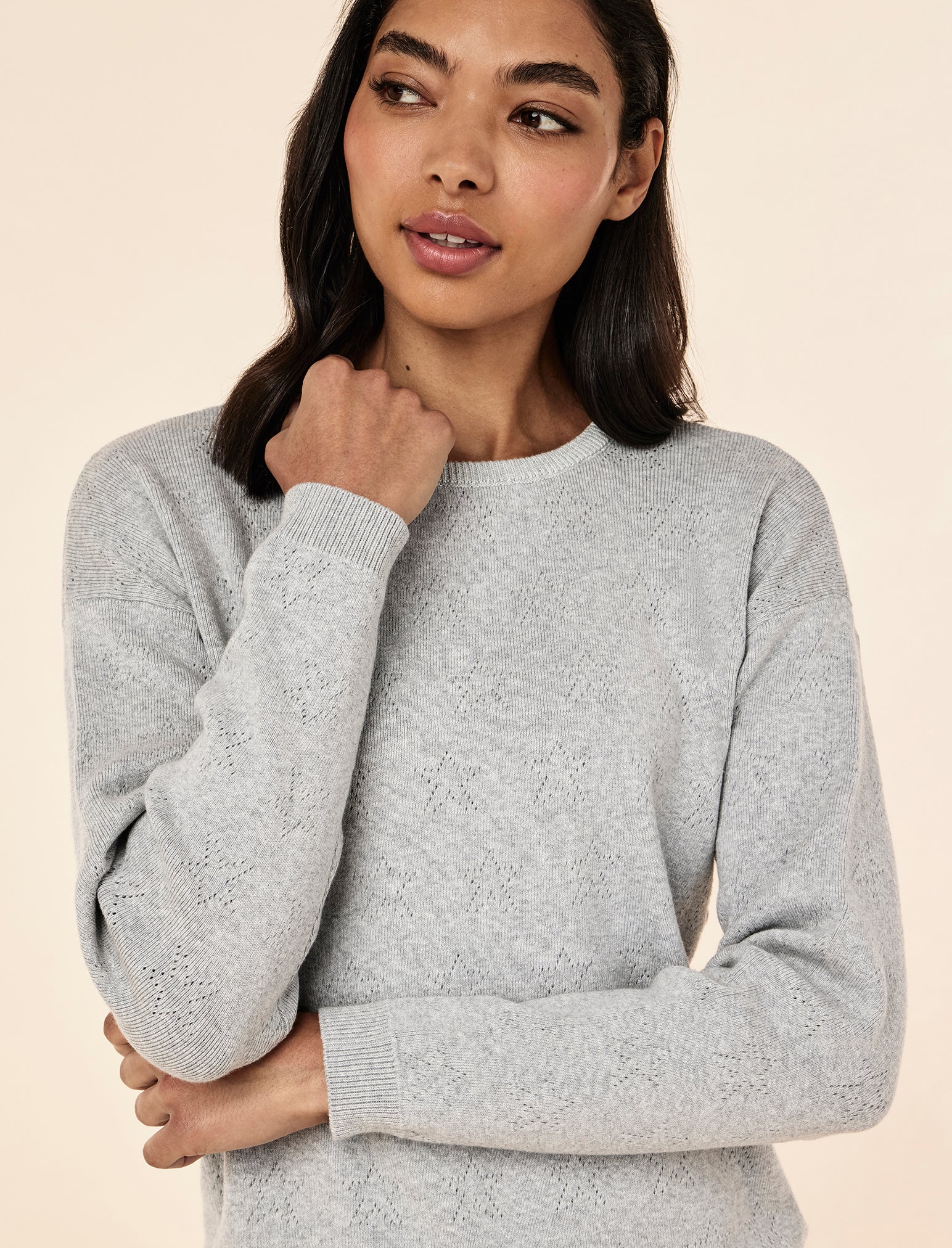 Cosy Pointelle Long Sleeve Top and Jogger