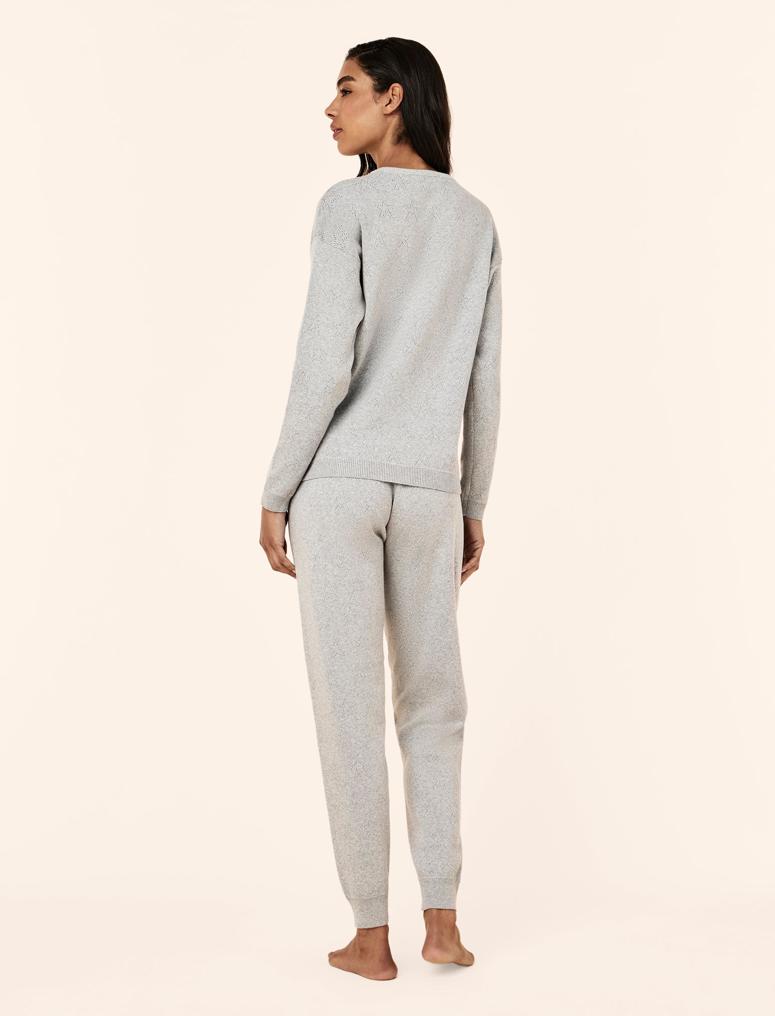 Cosy Pointelle Long Sleeve Top and Jogger