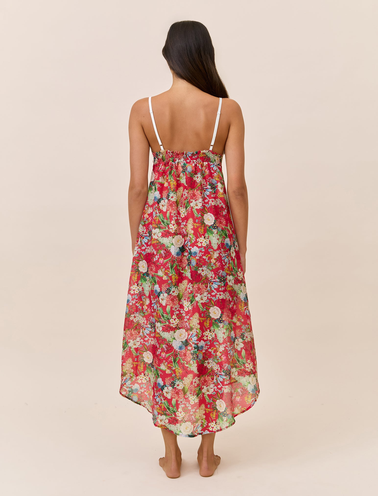 Holly Lace Front Maxi Nightie