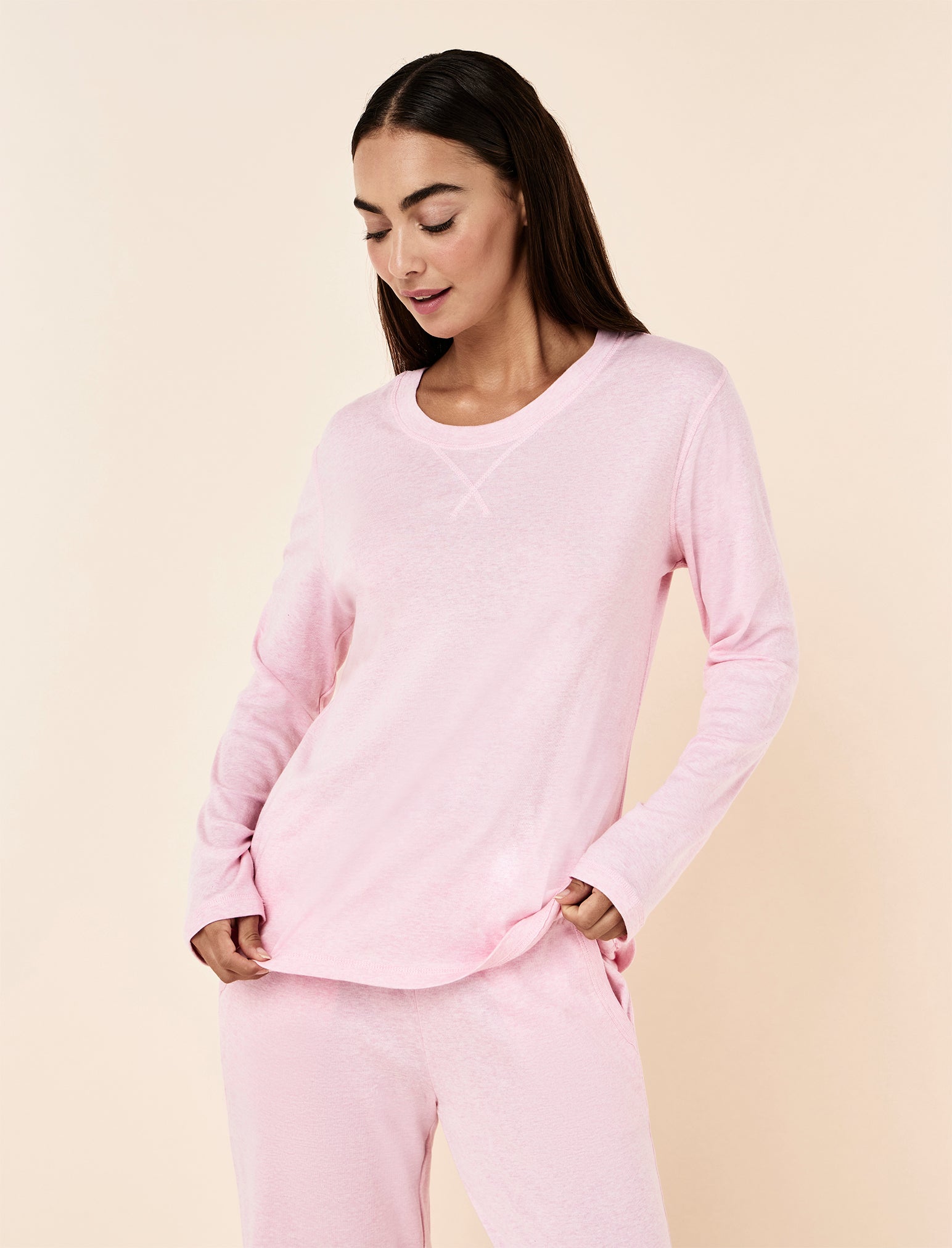 Pia Super Luxe Long Sleeve Top