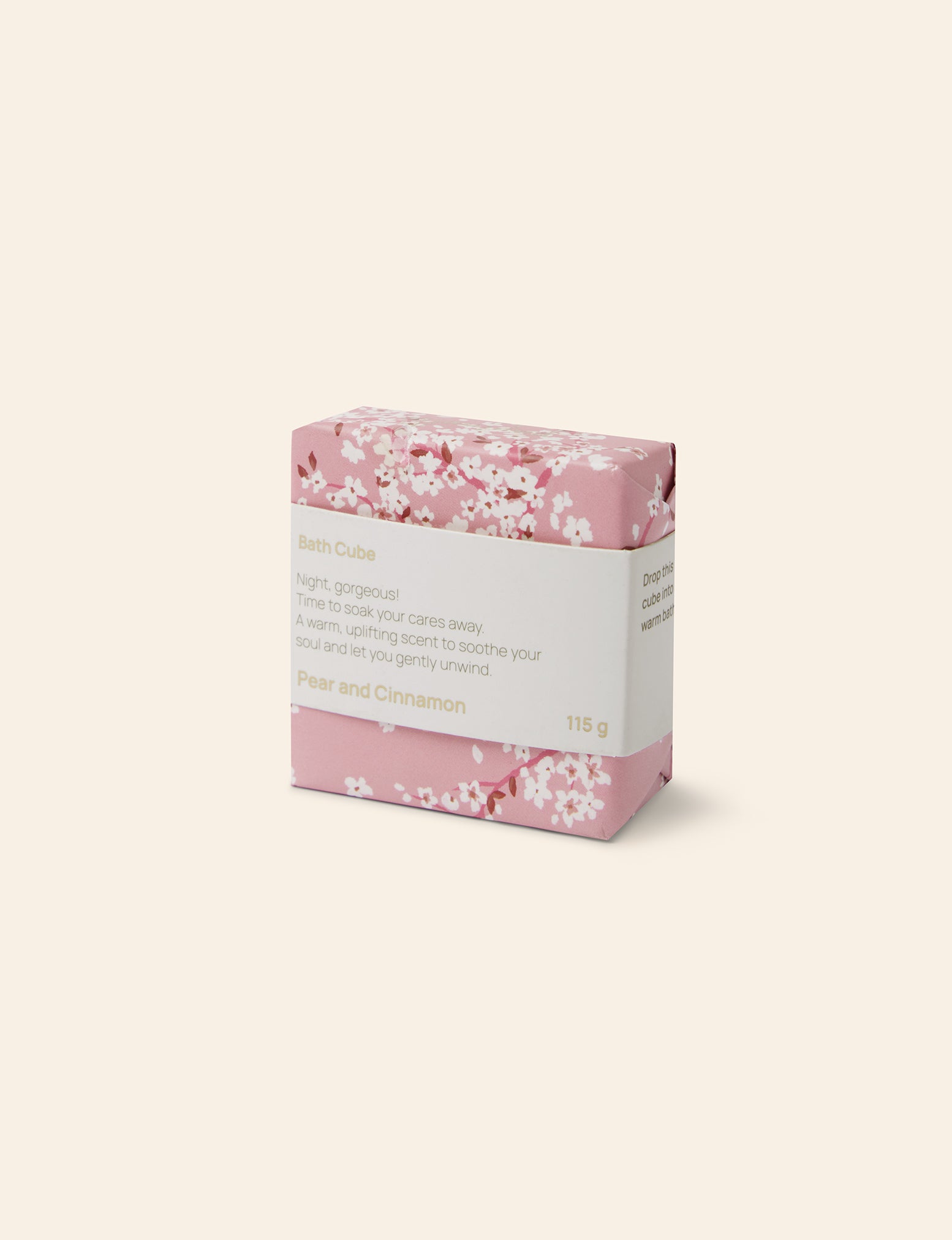 Cheri Blossom Pear Bath Cube