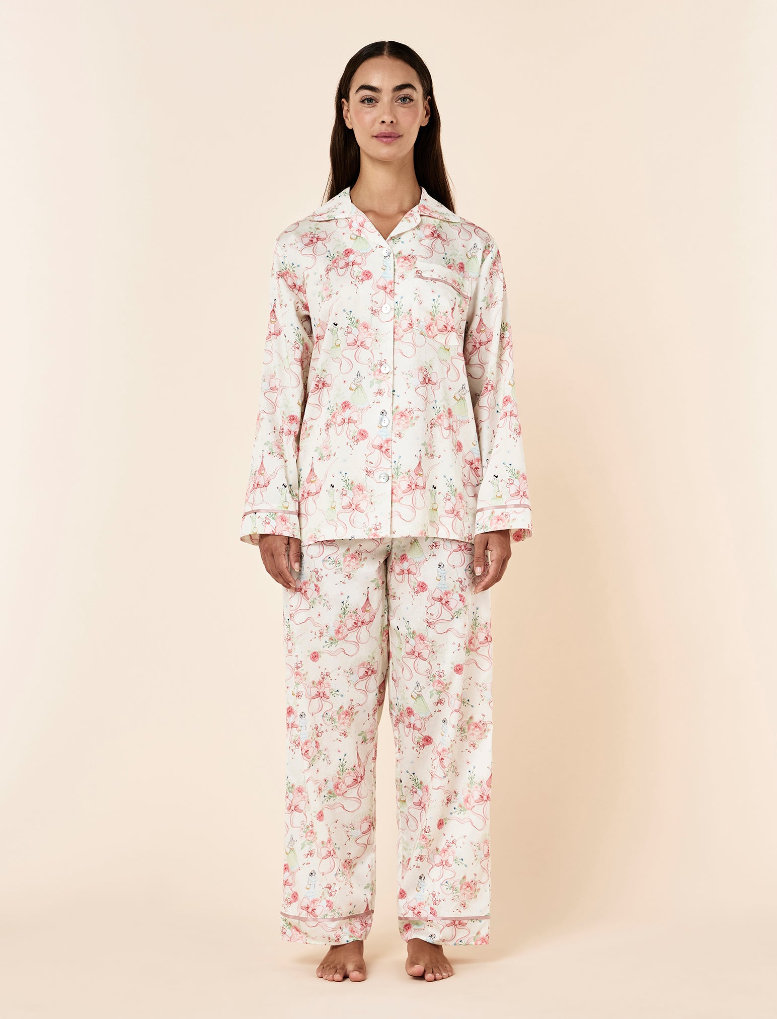 Bows in Bloom Full Length PJ Set