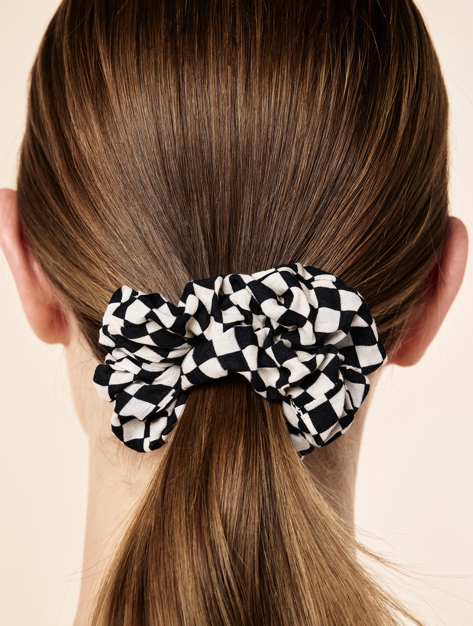 Anais Seersucker Scrunchie